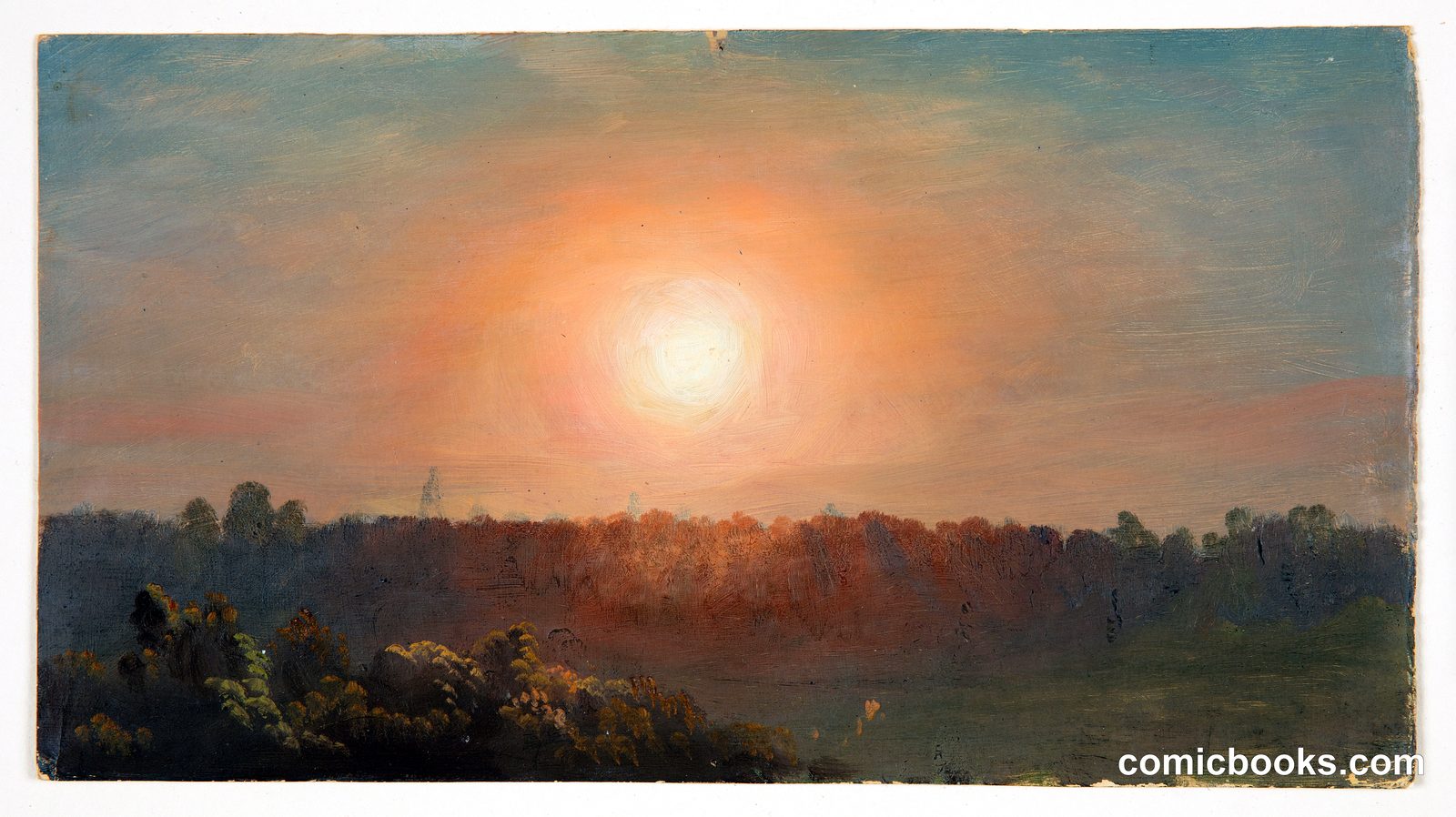 Radiant Sunset by Frederic Edwin Church, American, 1826–1900