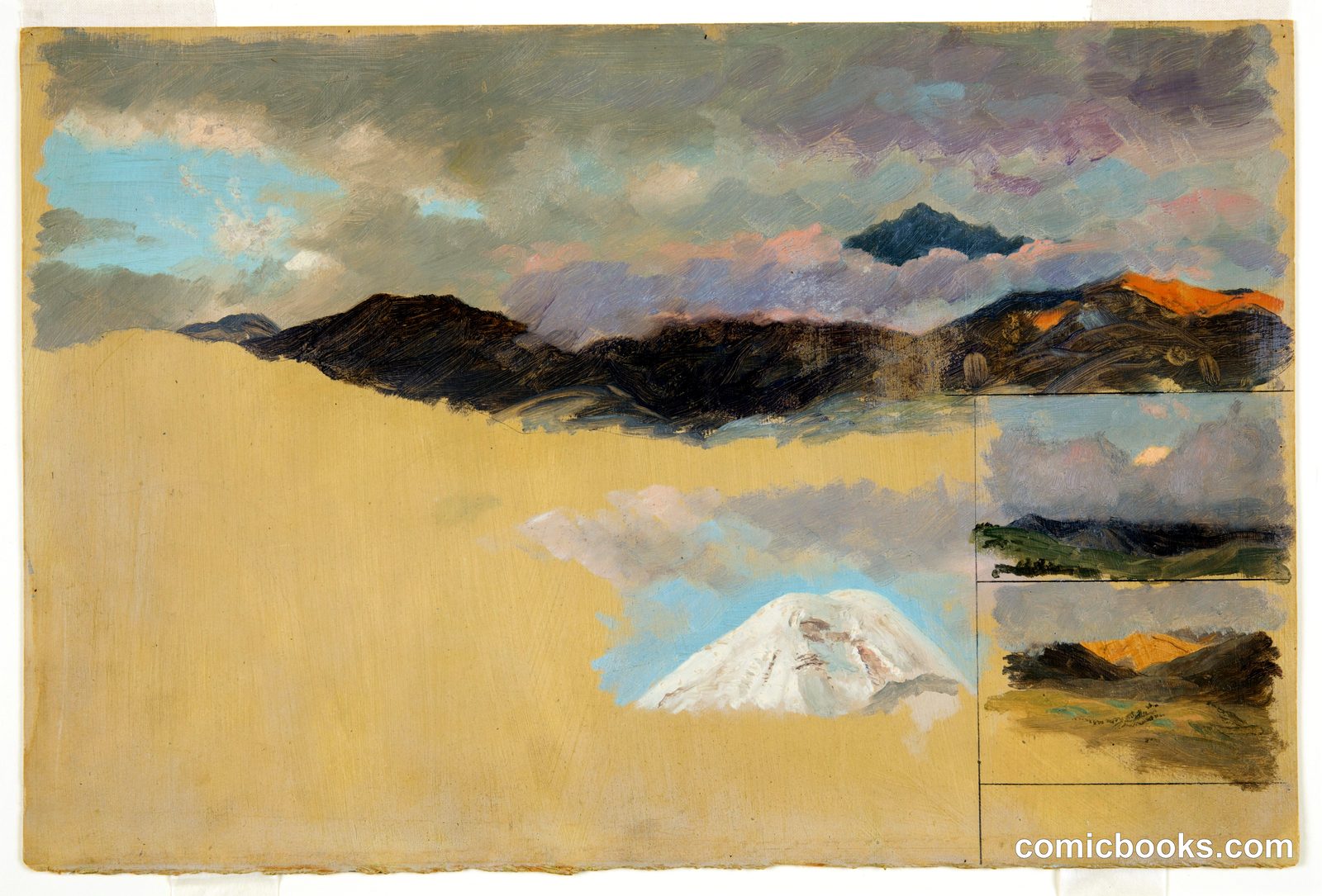 Sketches of Chimborazo, Ecuador by Frederic Edwin Church, American, 1826–1900