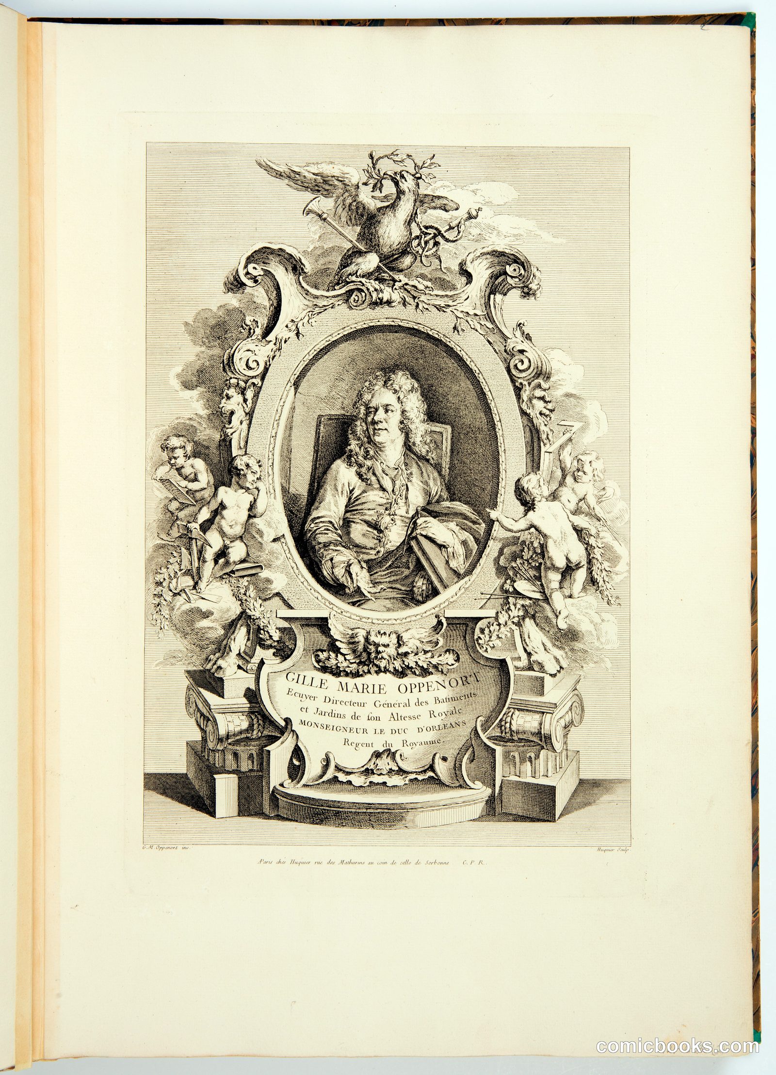 Portrait of Gilles-Marie Oppenord by Gilles-Marie Oppenord, French, 1672–1742