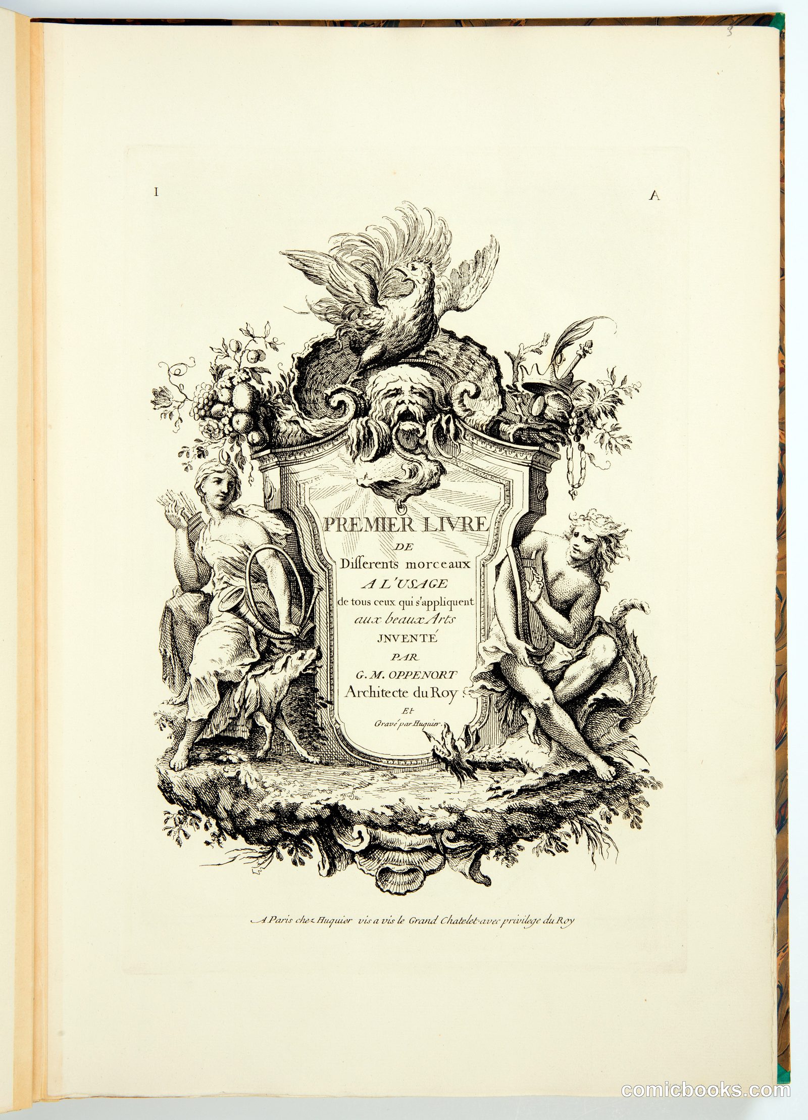 Premier Livre de Différents morceaux à l'Usage by Gilles-Marie Oppenord, French, 1672–1742