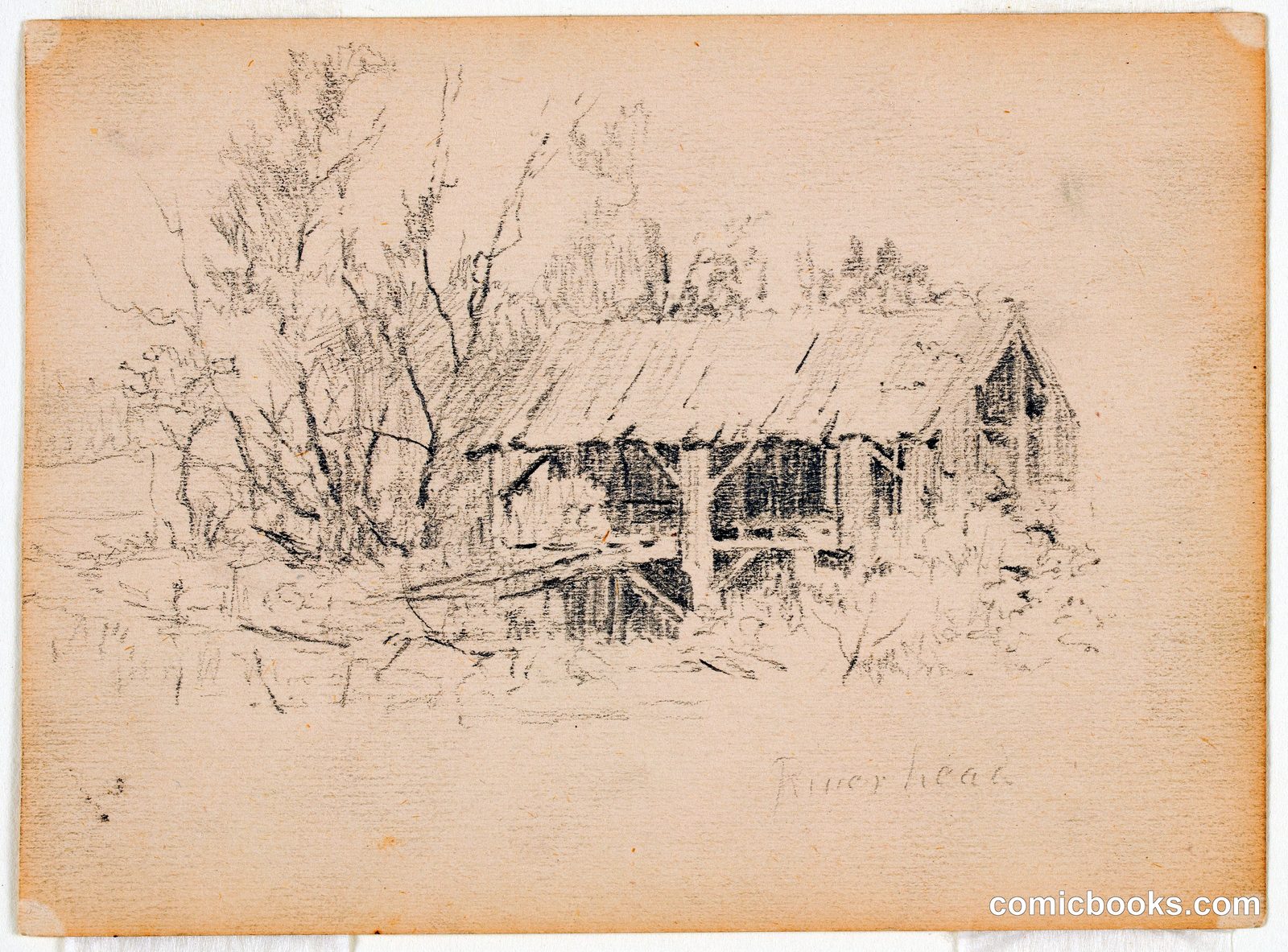Ruin of a Mill by Walter Clark, American, 1848–1917