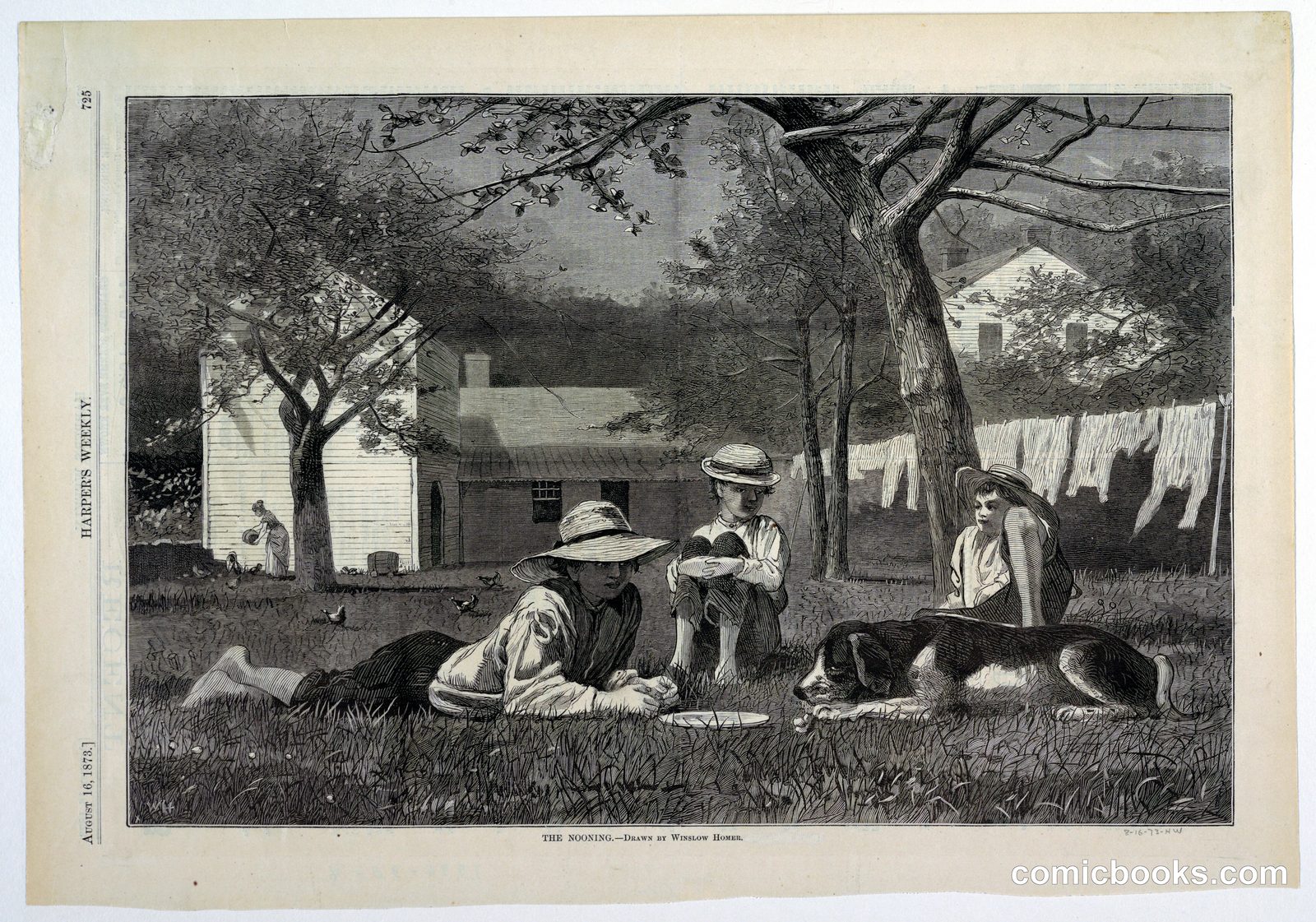 The Nooning by Winslow Homer, American, 1836–1910