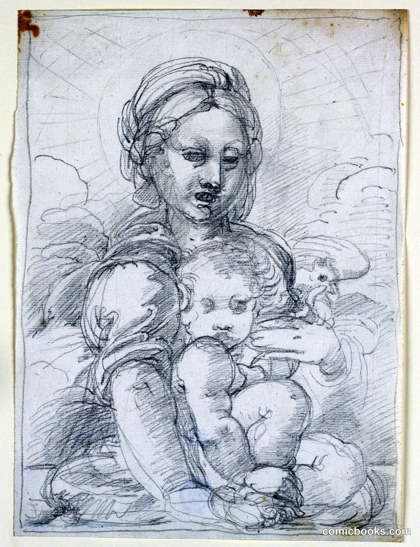 The Virgin and Child by Fortunato Duranti, Italian