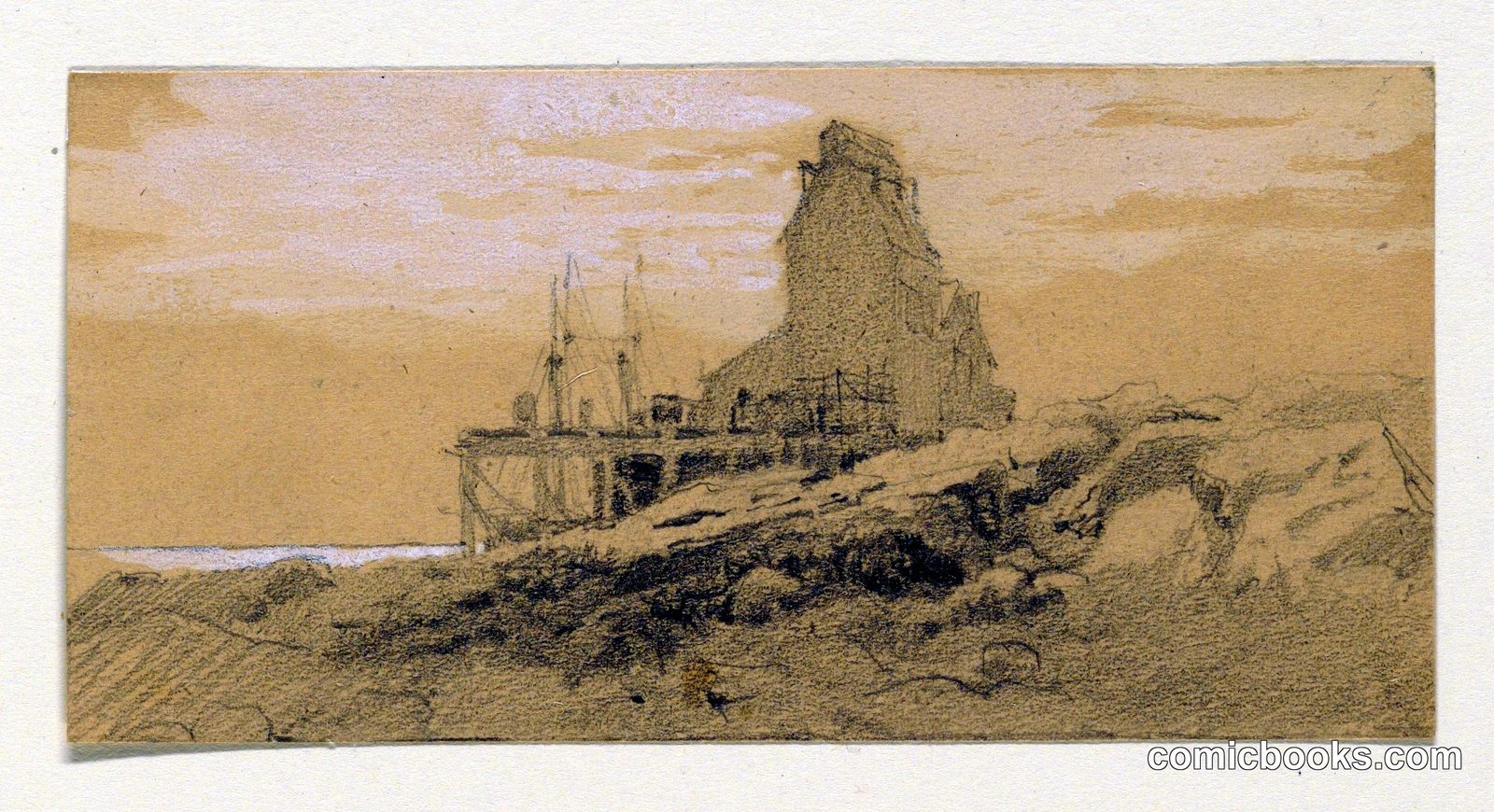 Factory at the Shore by Howard Russell Butler