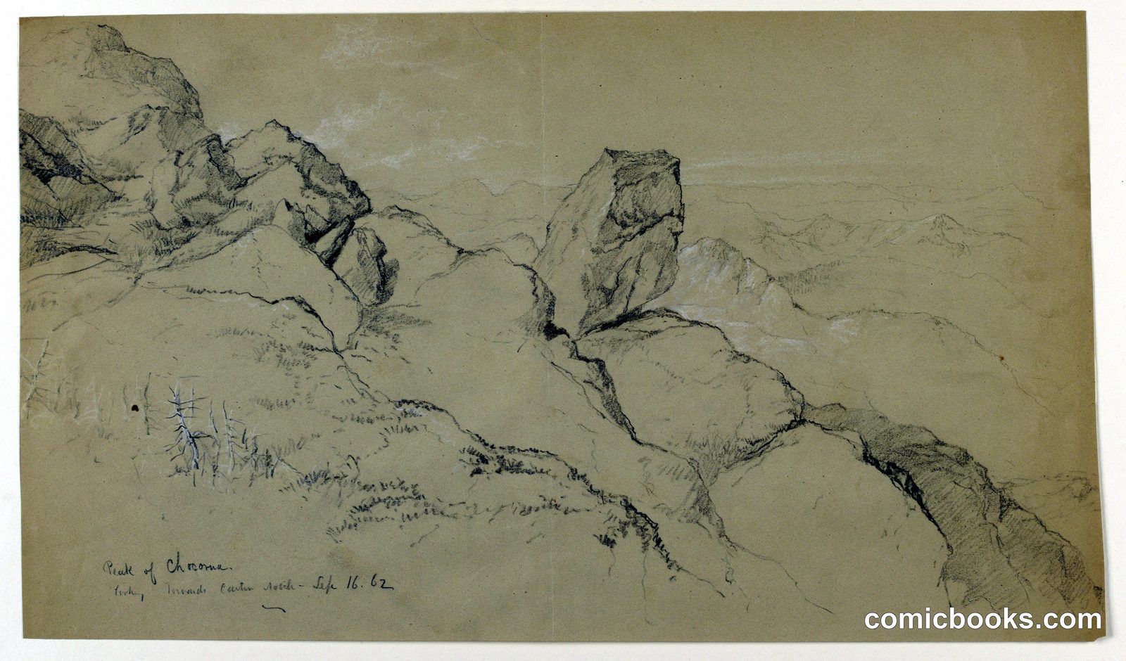 Peak of Chocorua by Daniel Huntington, American, 1816–1906
