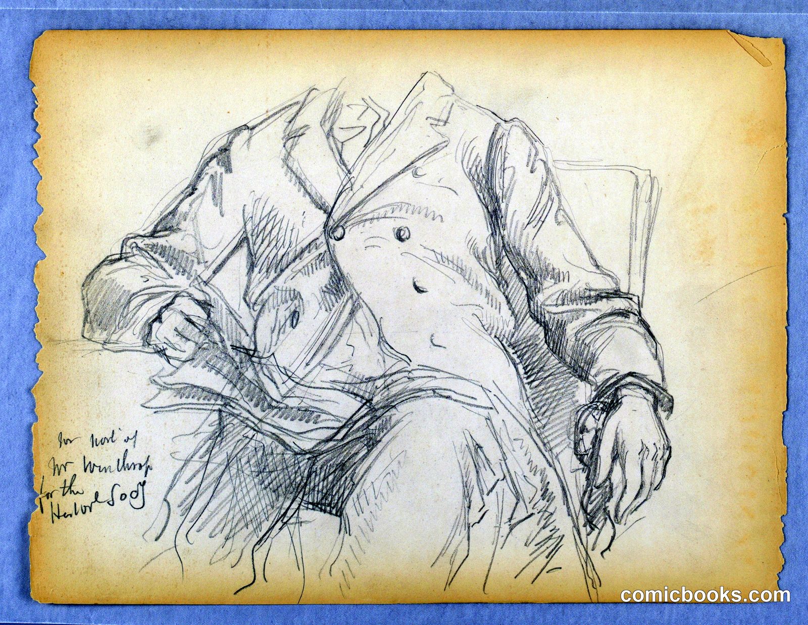 Study for Portrait of Hon. Robert C. Winthrop by Daniel Huntington, American, 1816–1906