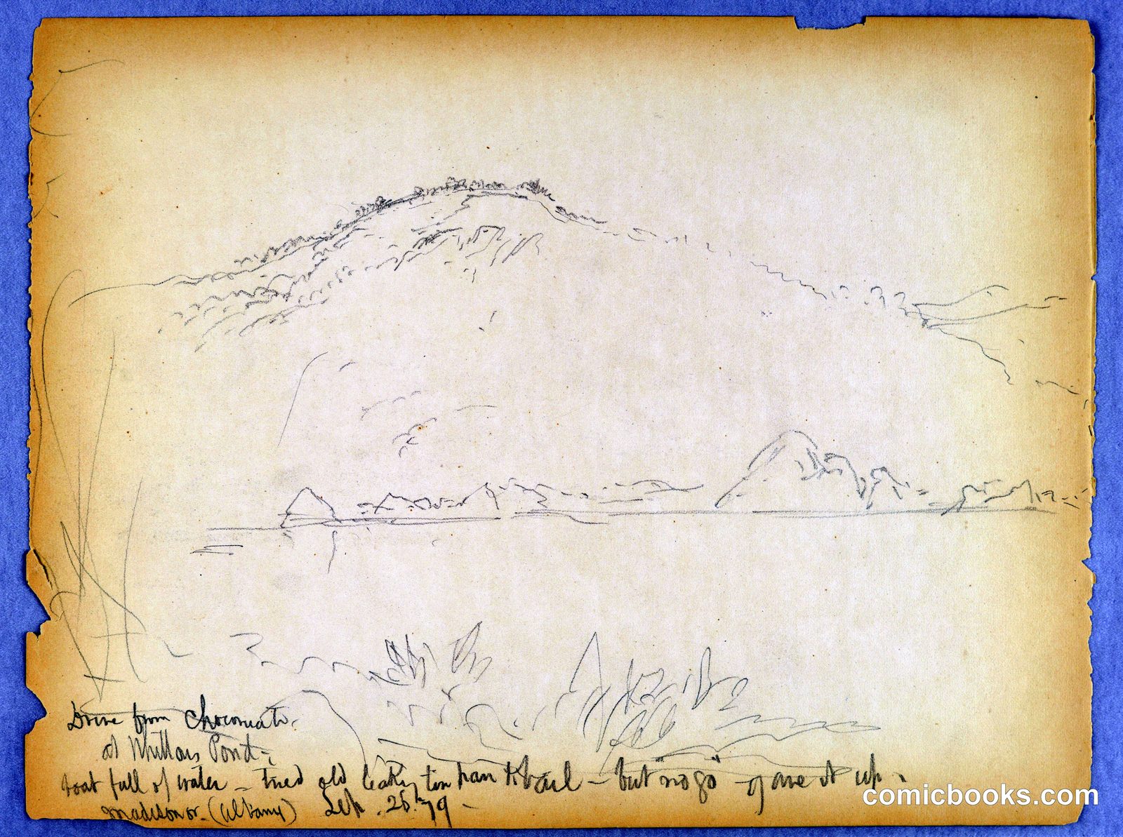 Whitton Pond on Drive from Chocorua by Daniel Huntington, American, 1816–1906