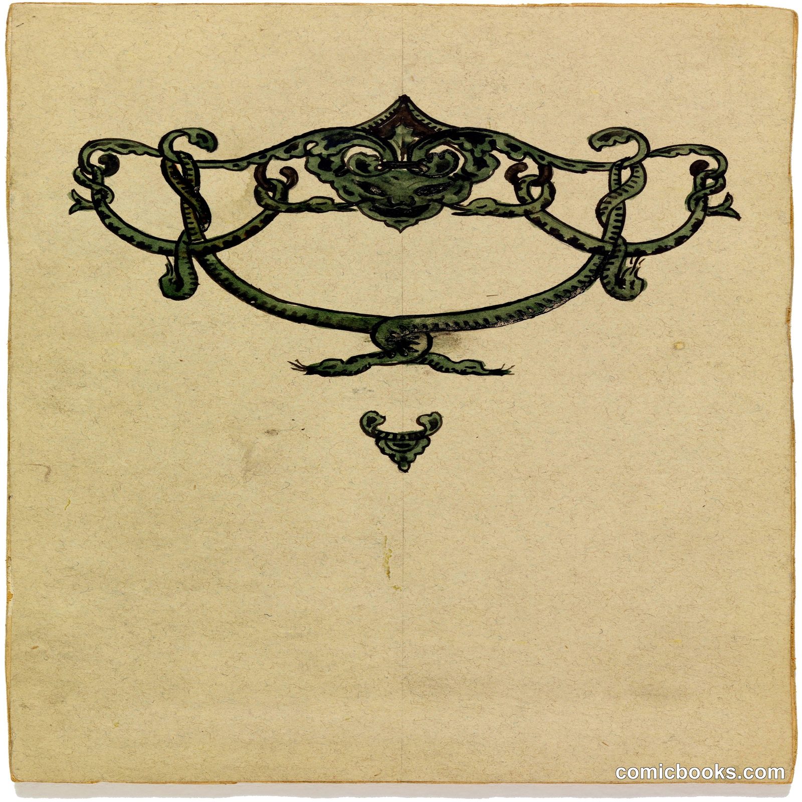 Design for a Book Cover by Alice Cordelia Morse, American, 1863–1961