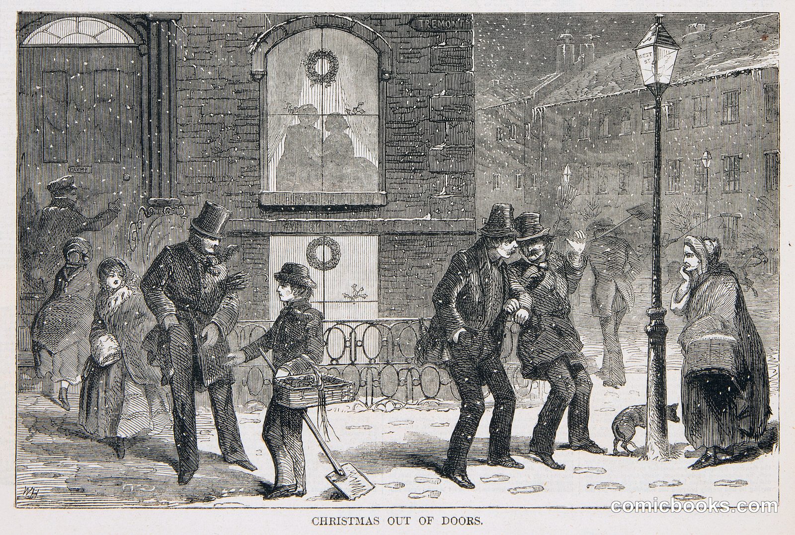 Christmas Out of Doors by Winslow Homer, American, 1836–1910
