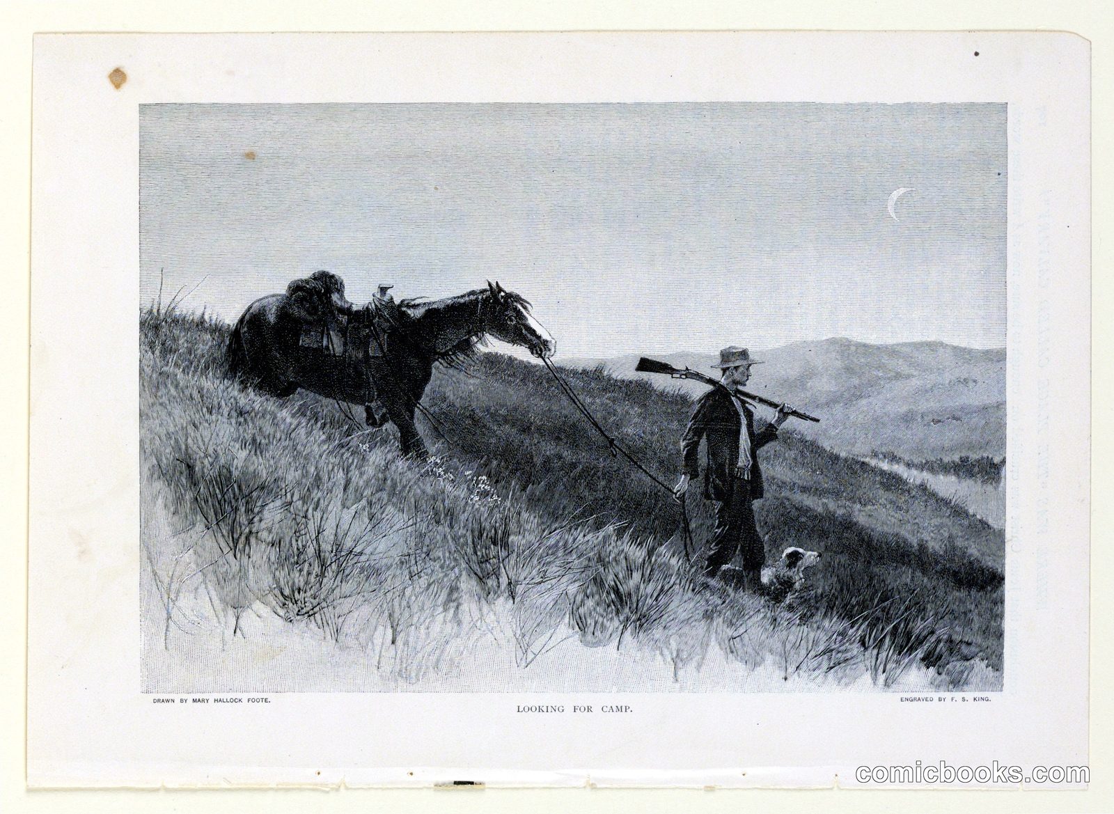 Looking for Camp by Mary A. Hallock Foote, American, 1847–1938
