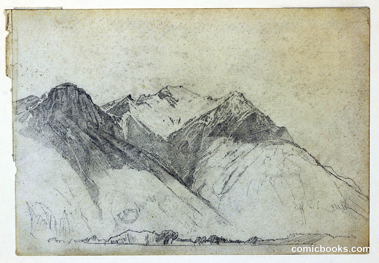 Study of Landscape by William Trost Richards, American, 1833–1905