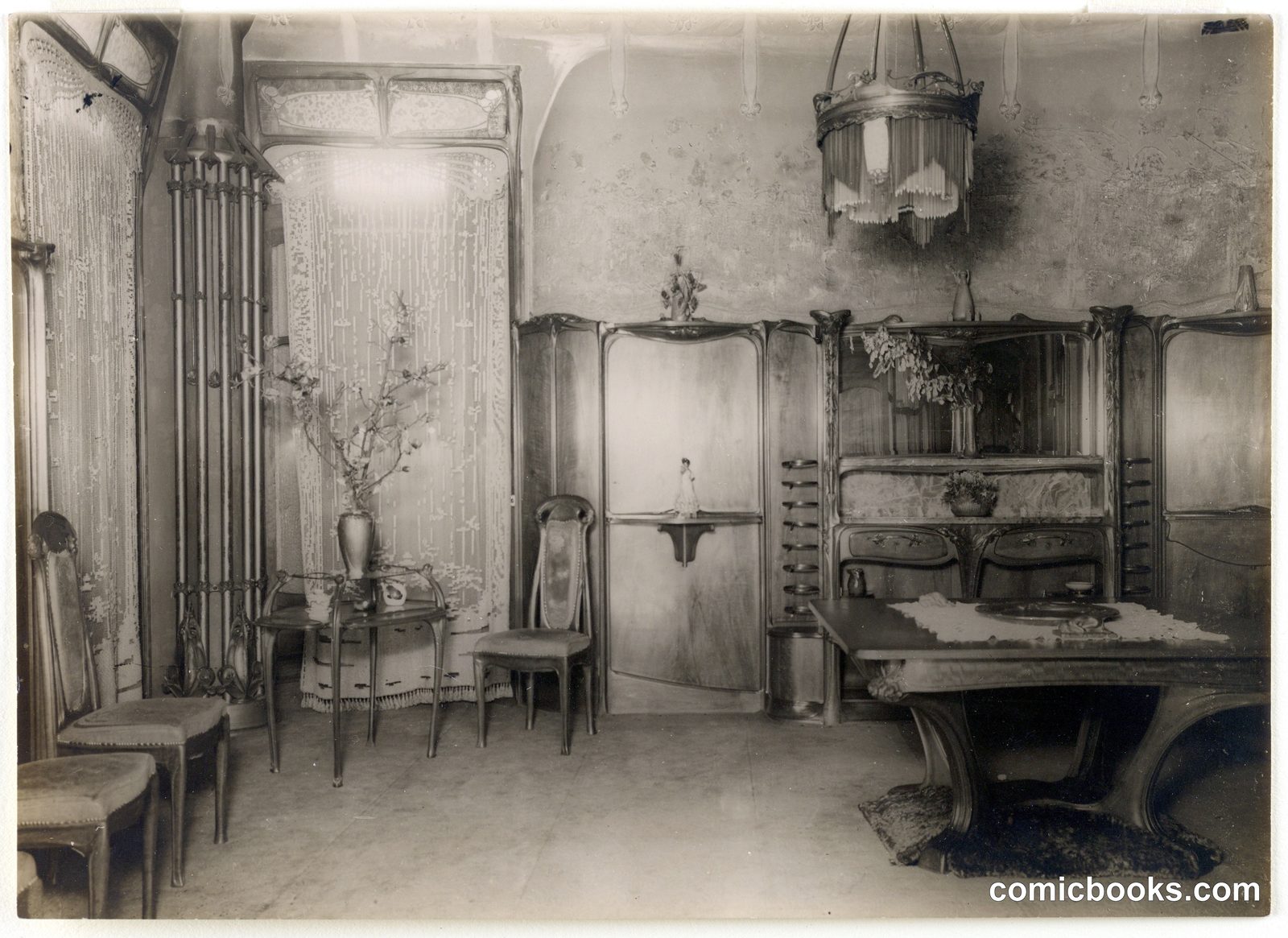 Dining Room, Hôtel Guimard by Hector Guimard, French, 1867–1942