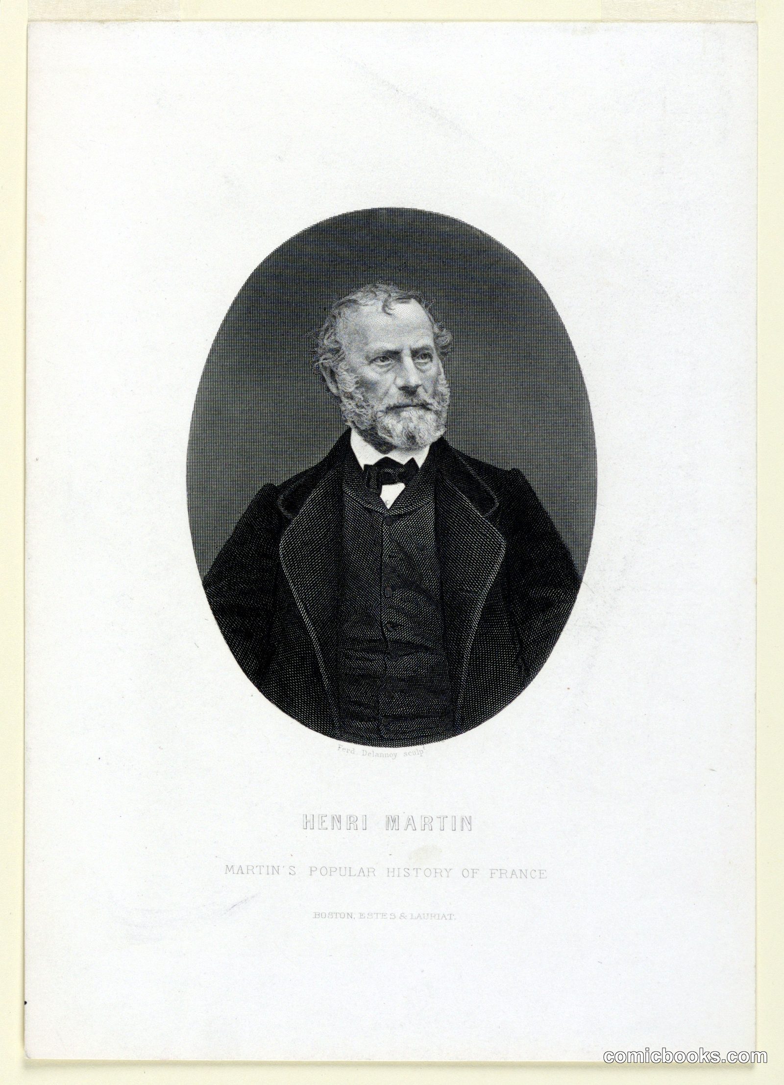Portrait of Henri Martin by Ferdinand Delannoy