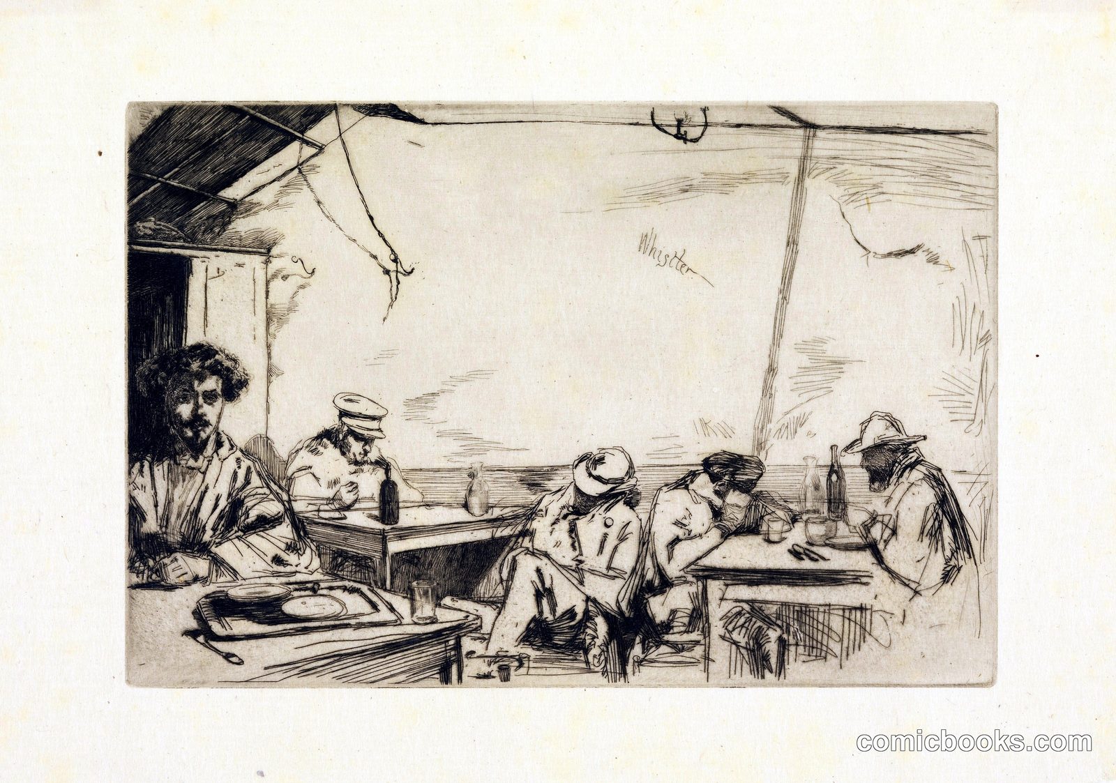 Soupe à trois sous by James McNeill Whistler, American, 1834–1903