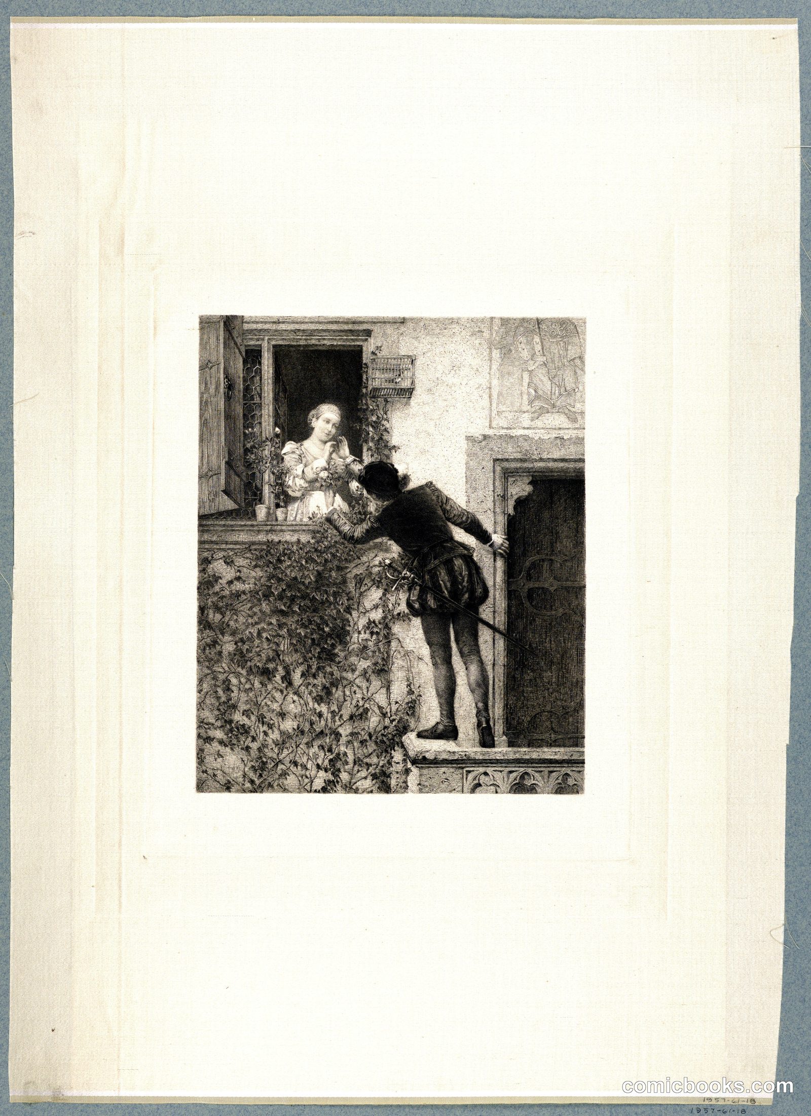 Un Amour de Jeunesse by Carl Ernst Forberg