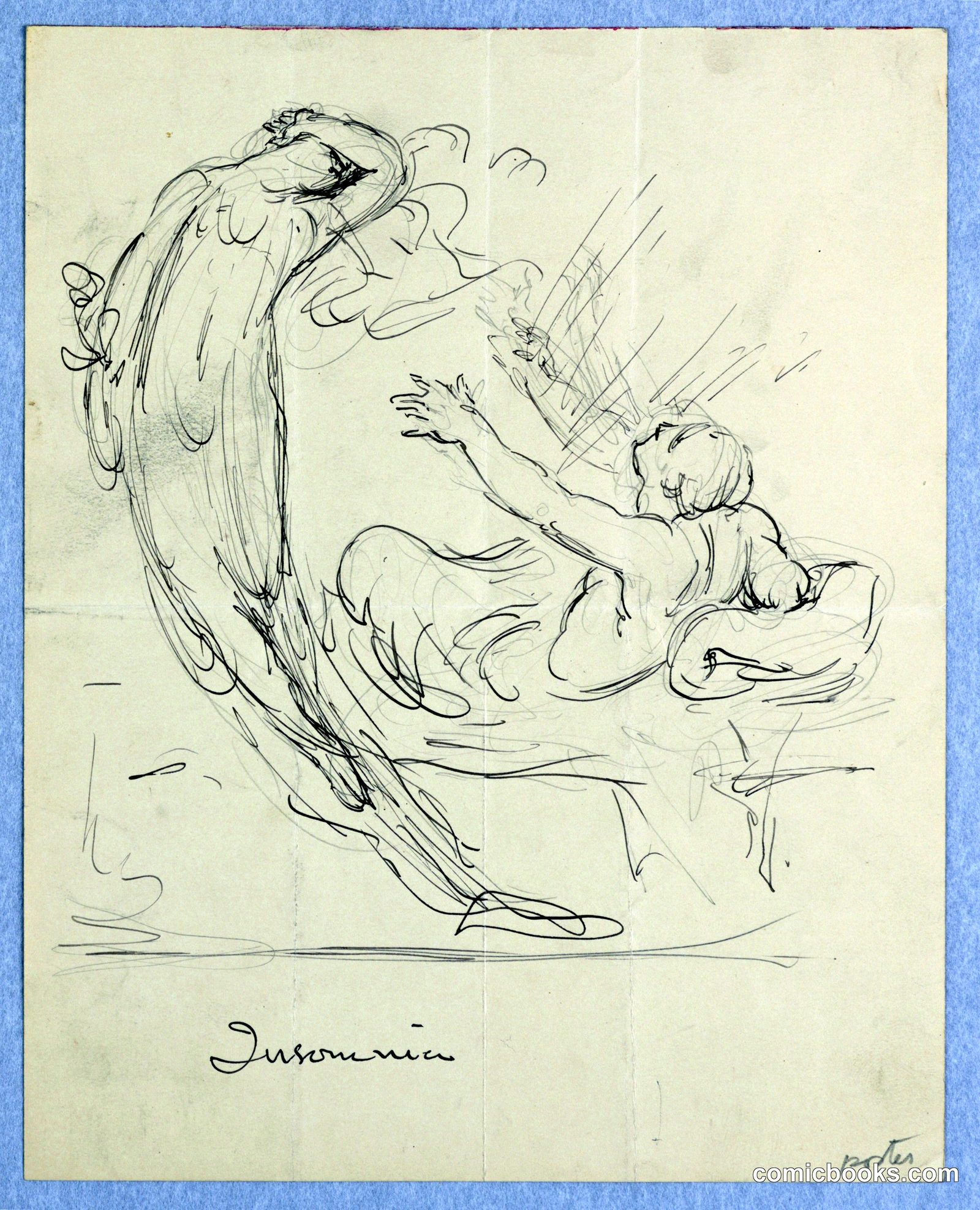 Insomnia by Kenyon Cox, American, 1856–1919