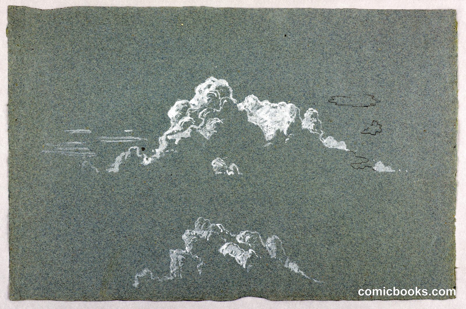 Study of Clouds by William Stanley Haseltine, American, 1835–1900