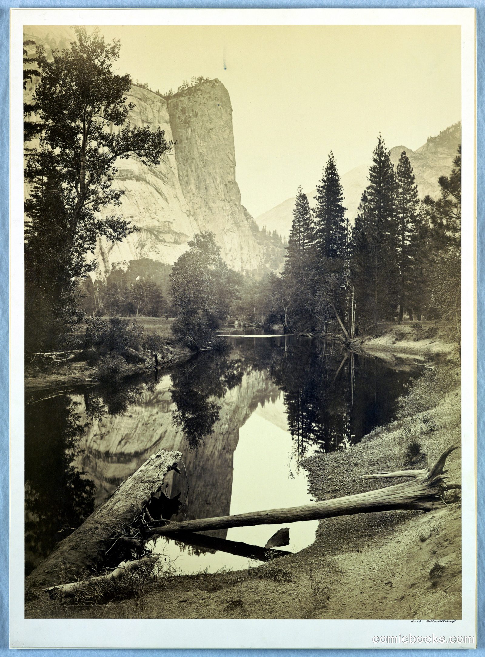 Washington Column, Yosemite by Carleton E. Watkins, American, 1829 – 1916