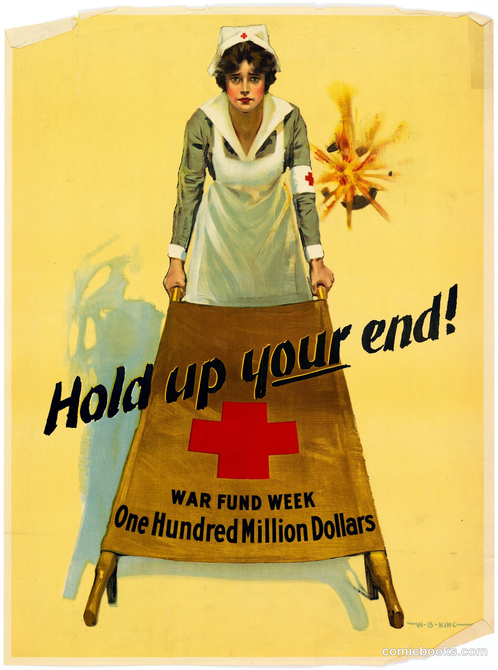 Hold Up Your End! War Fund Week by W. B. King, American, 1880–1927