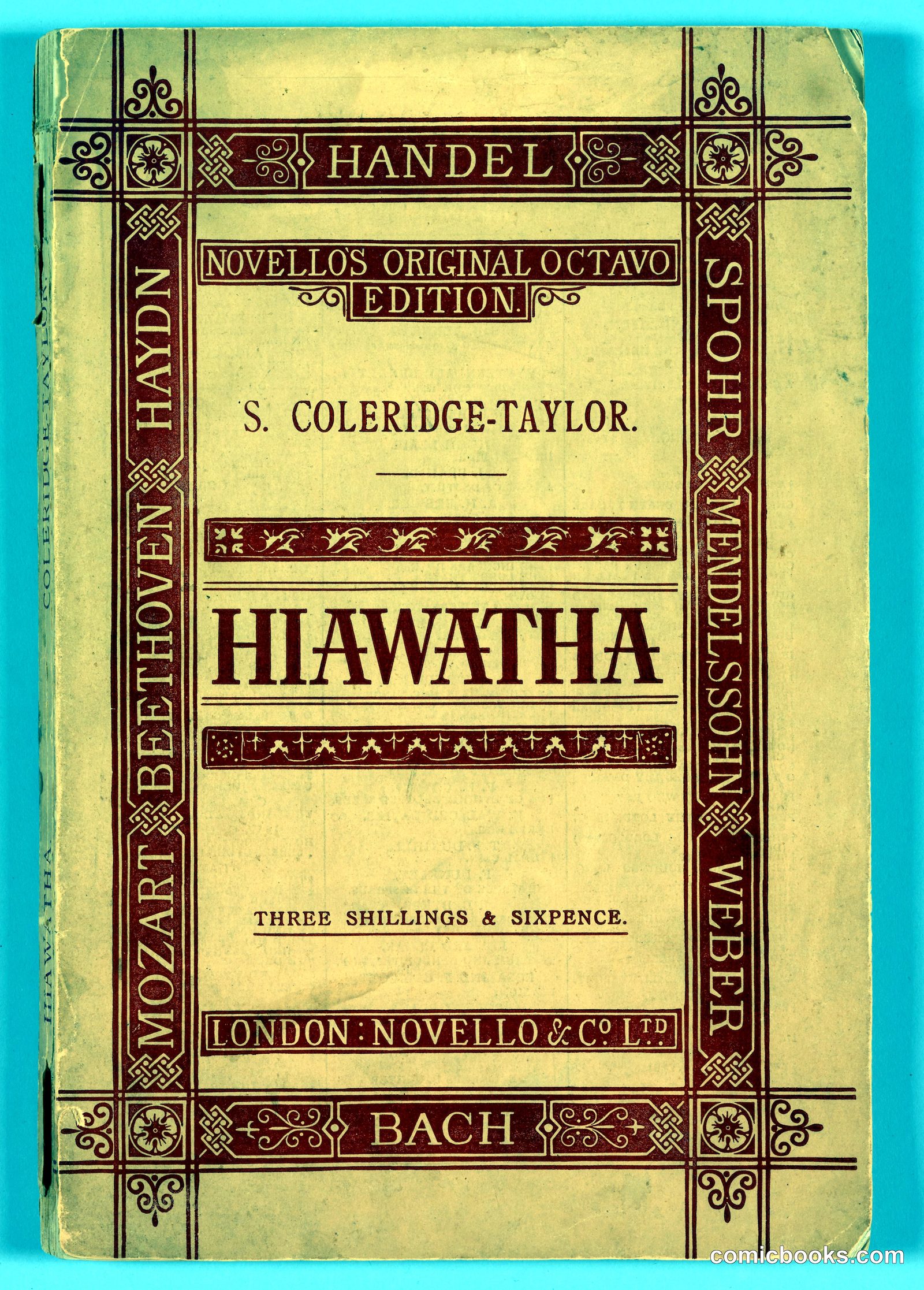 The Song of Hiawatha Op. 30 by Novello & Company