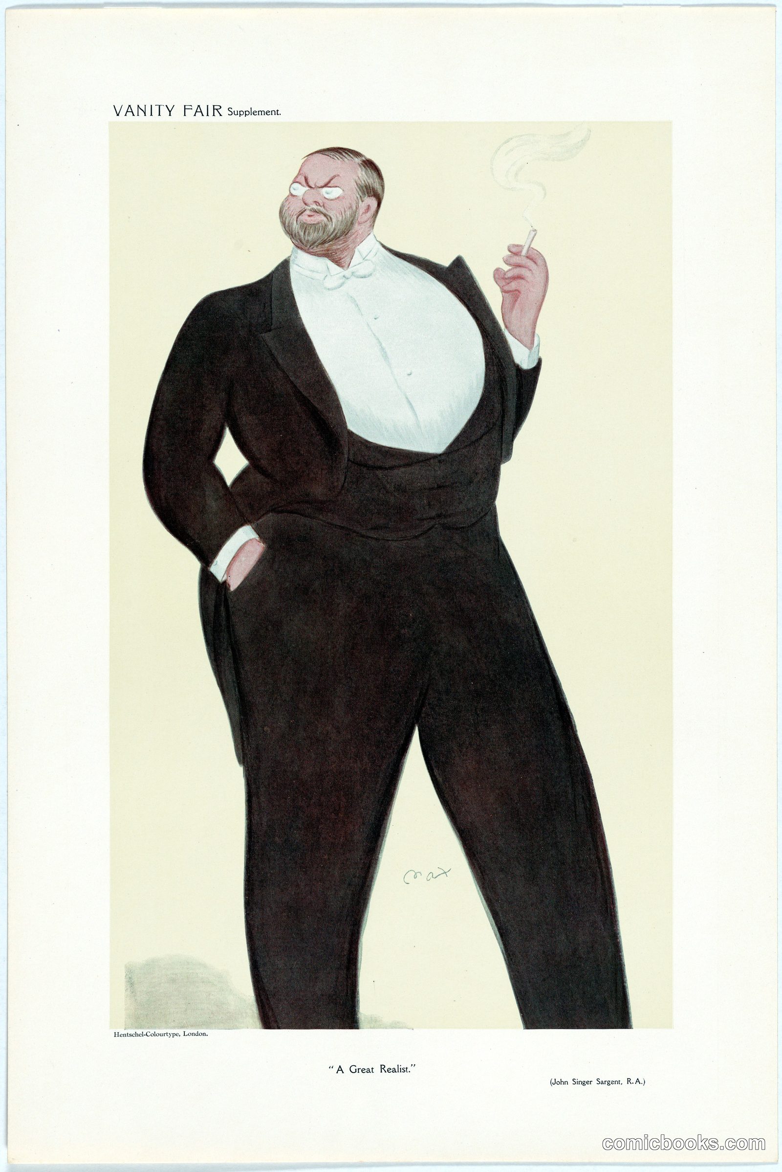 A Great Realist by Hentschel Colourtype Lithography Company, active c.