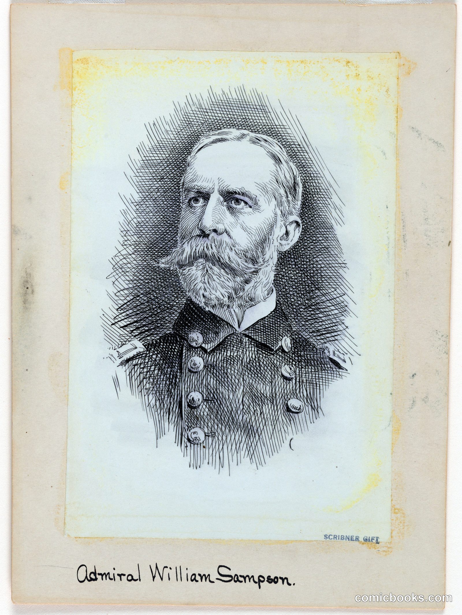 Admiral William Thomas Sampson by Jacques Reich