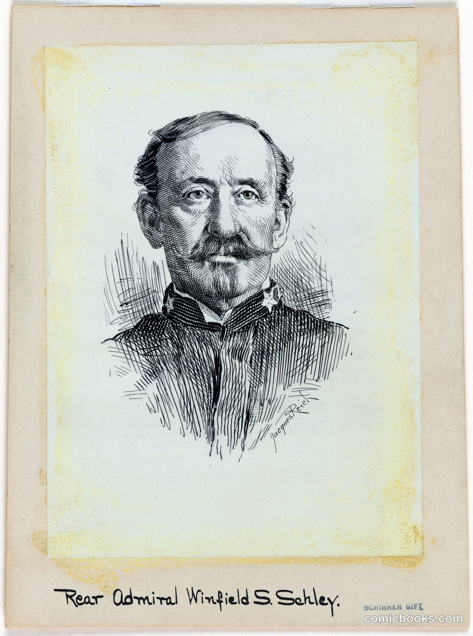 Rear Admiral Winfield S. Schley by Jacques Reich