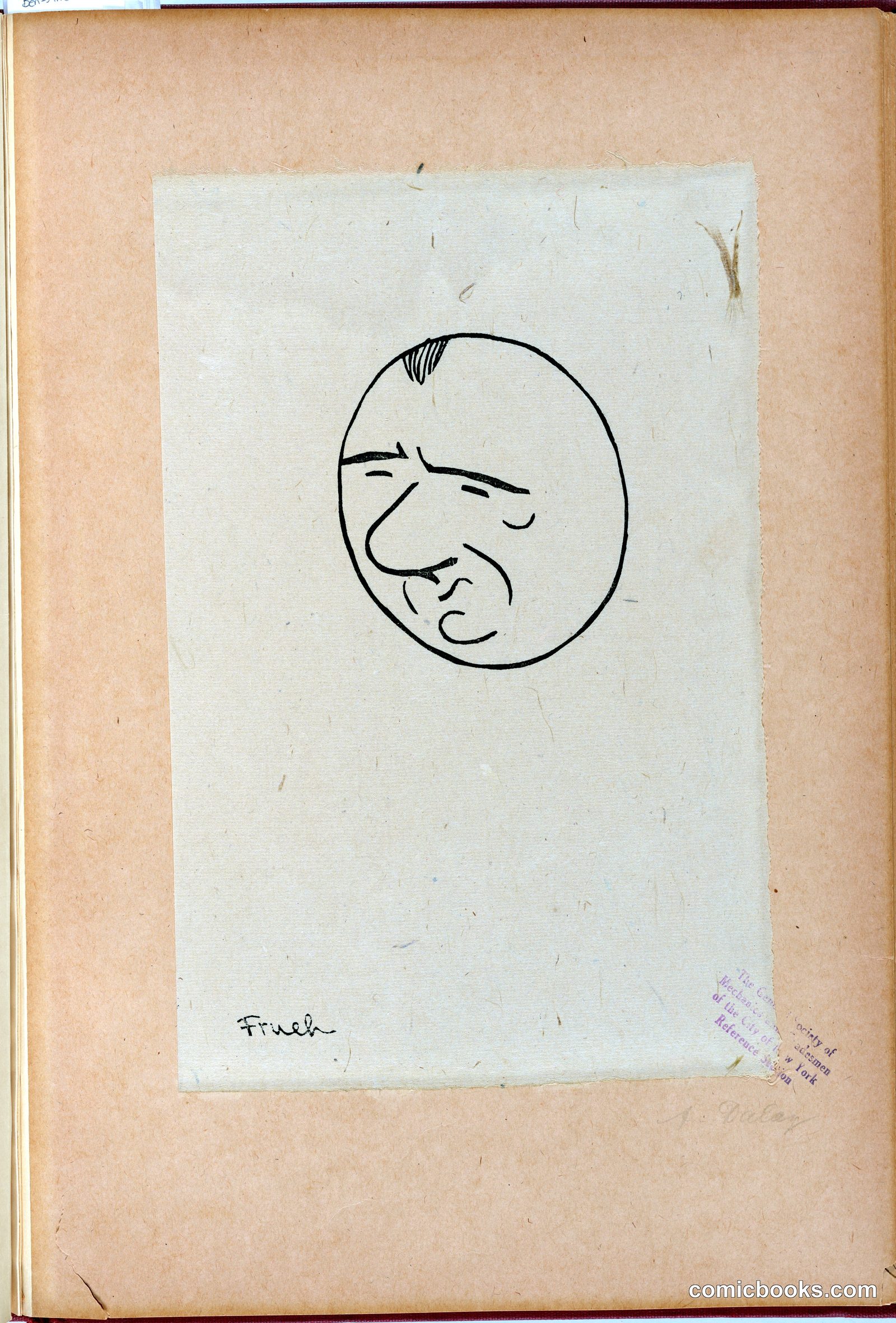 Portrait of Arnold Daly by Alfred J. Frueh