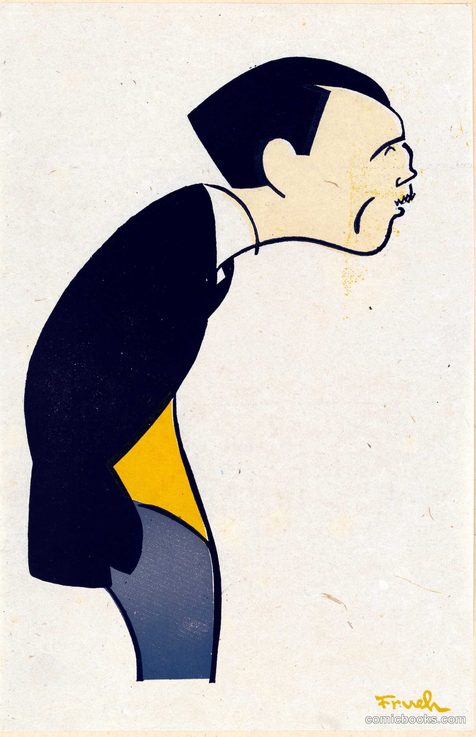 Roland Keith Young by Alfred J. Frueh