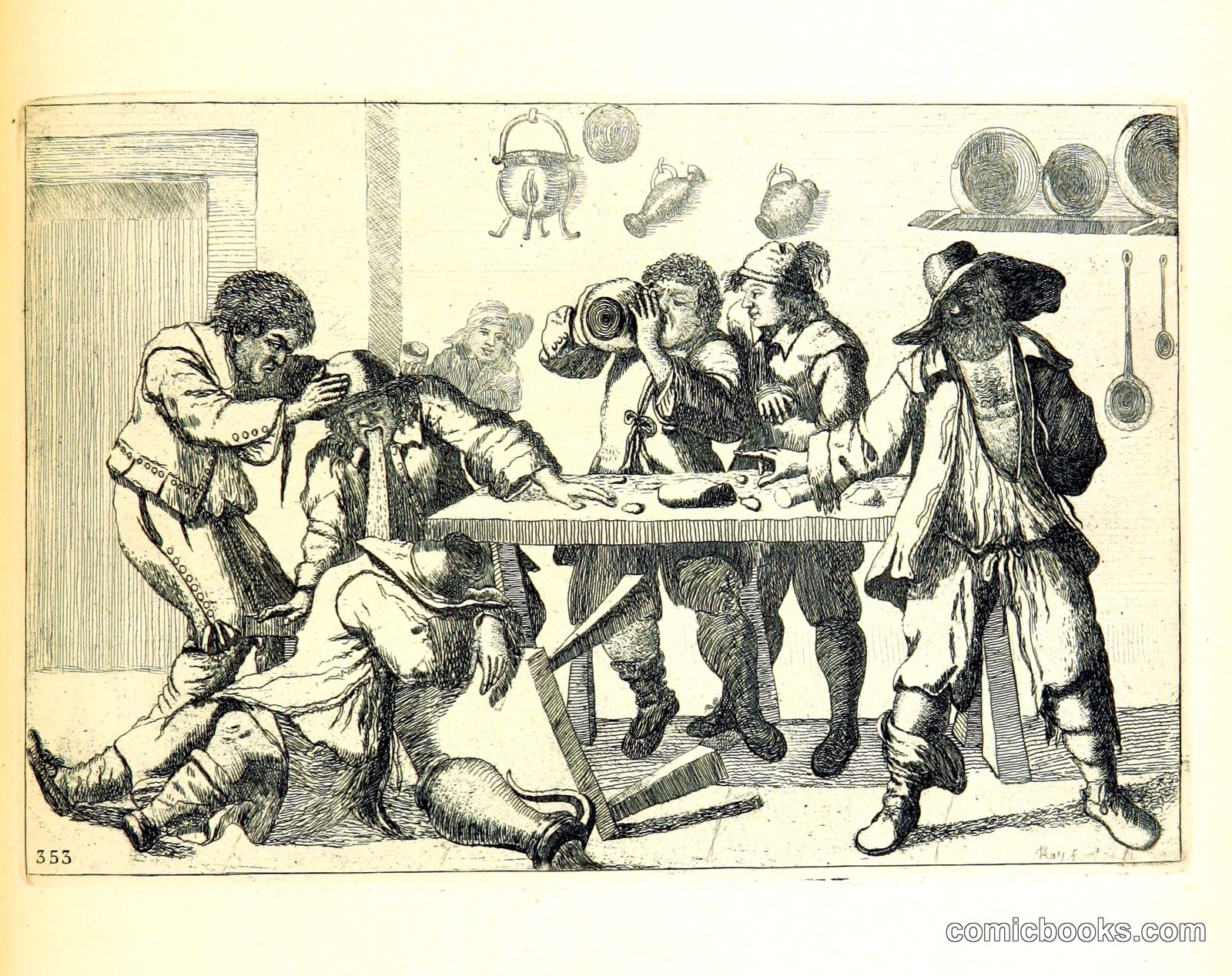 A Tavern Scene
