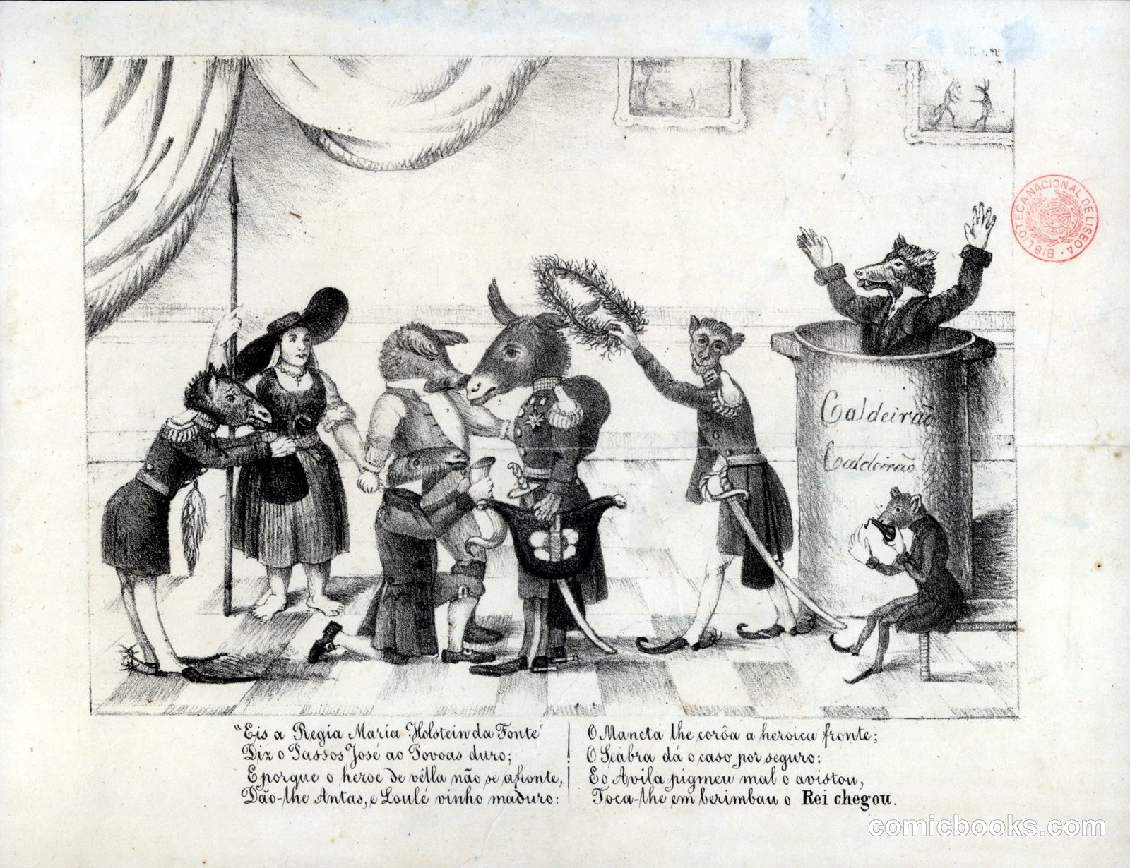 Portuguese Political Satire: The Royal Caldron