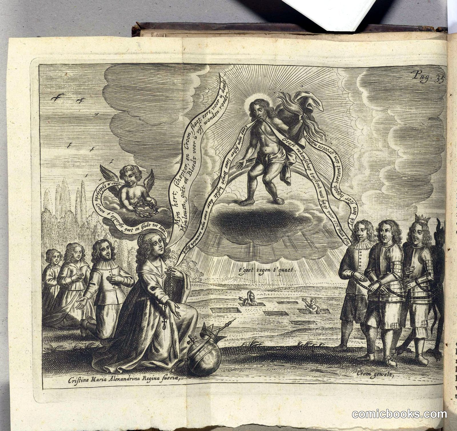 Political Vision: Cromwell and Mazarin Satirized