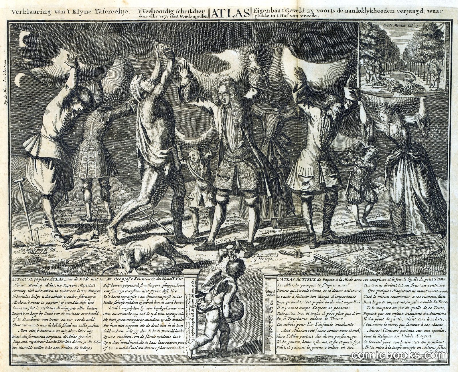 John Law and Others Carry Their Debts on Their Shoulders