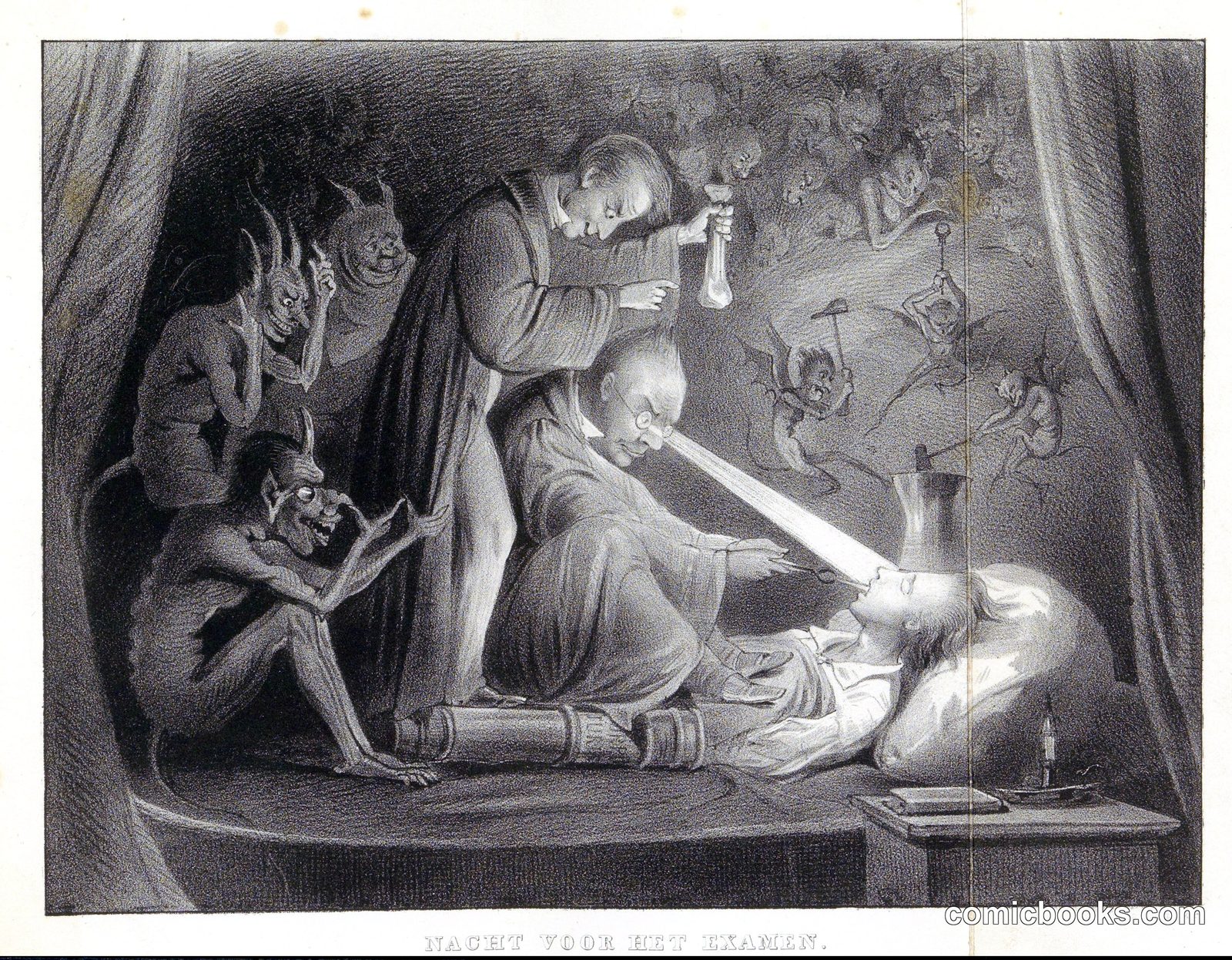 Night Visit to a Student