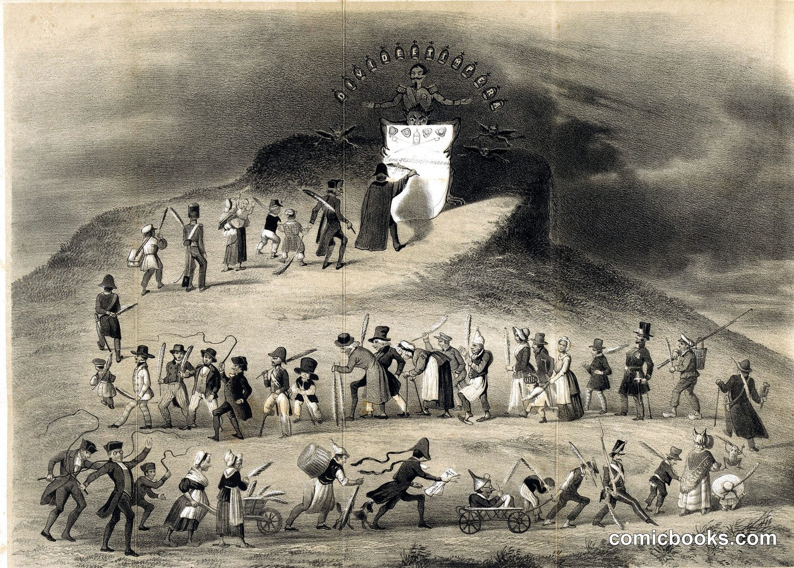 A Procession to the Mountain
