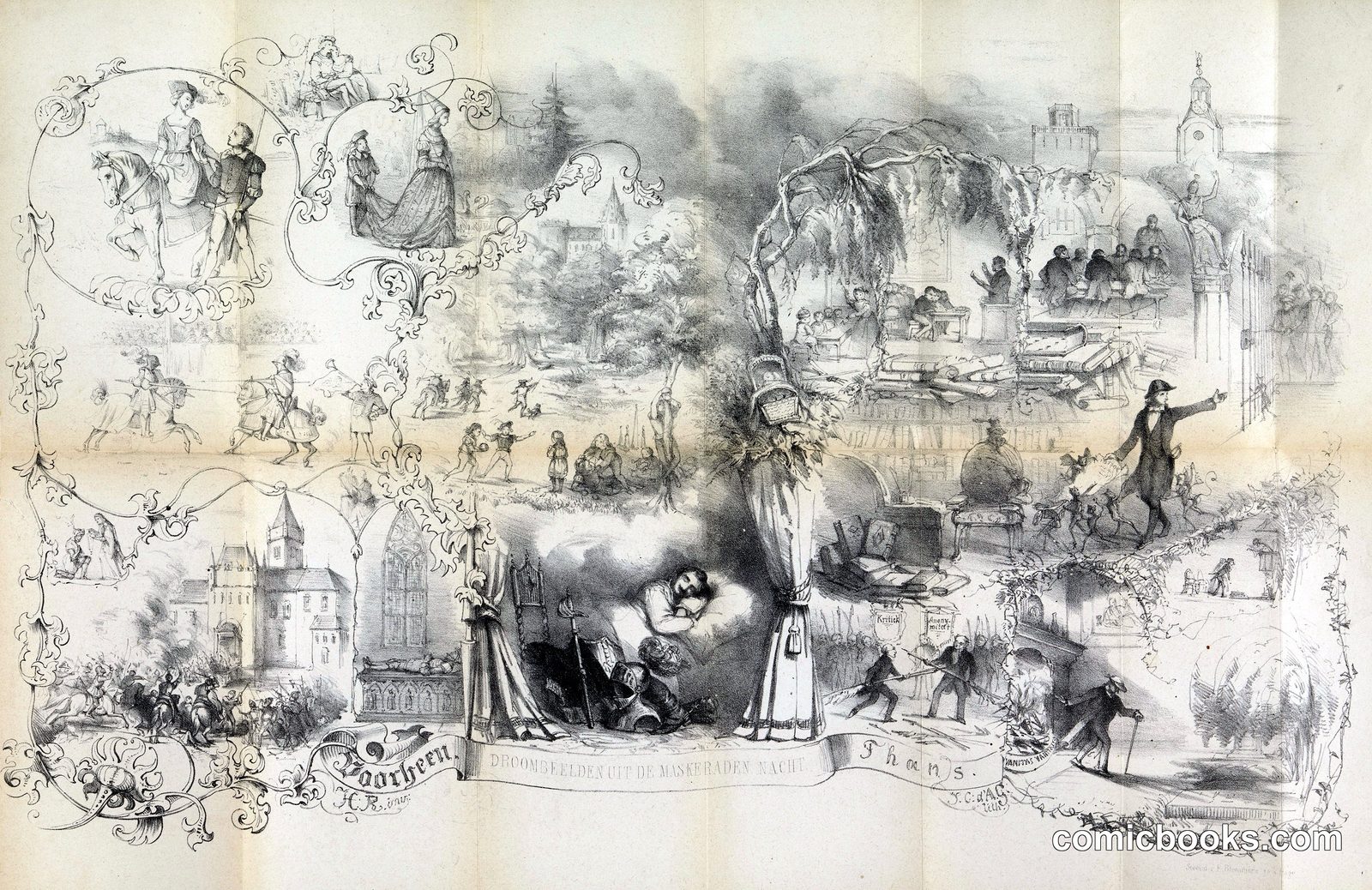 Dutch Student Satire Print