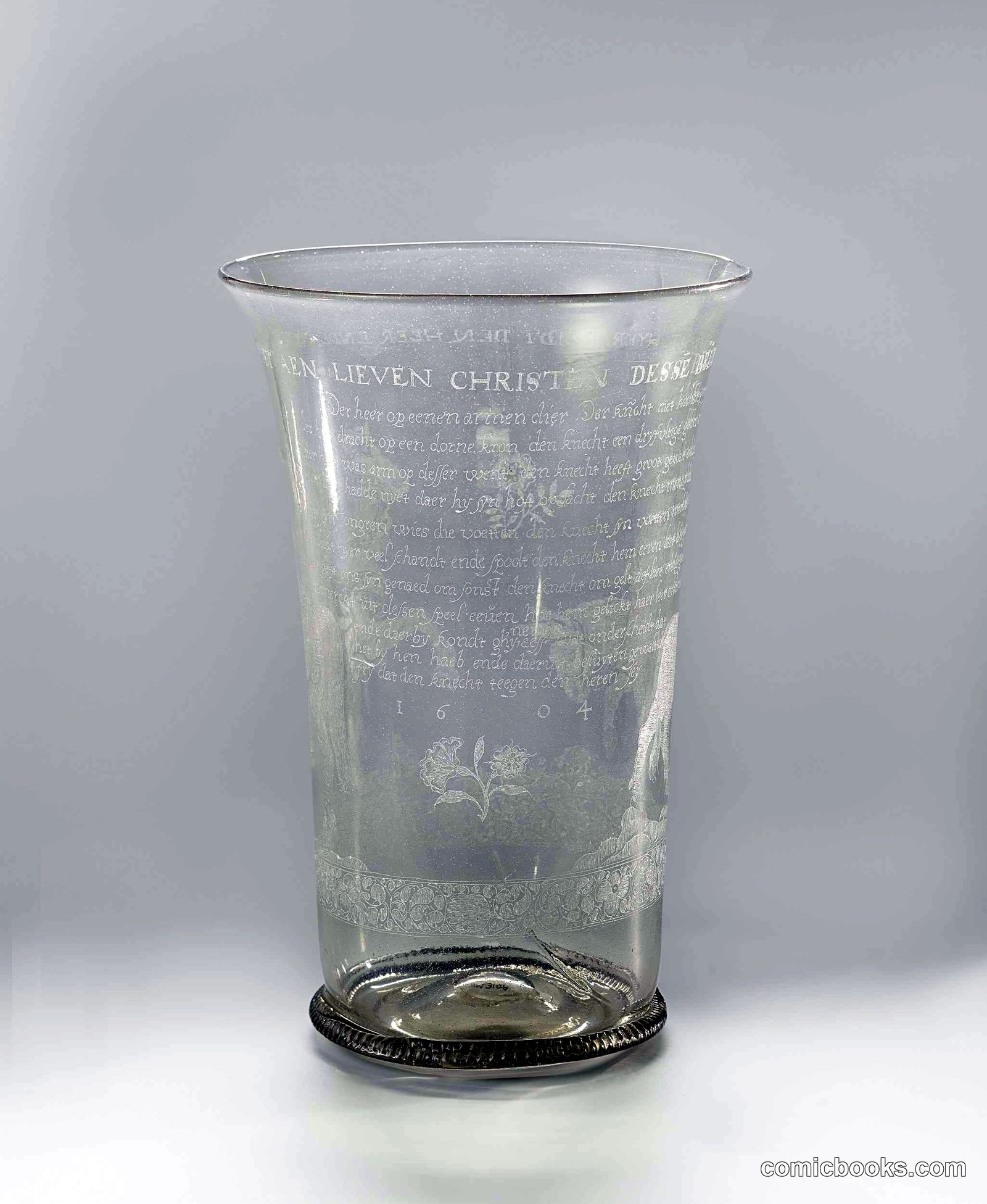 Beaker with Satire on the Pope