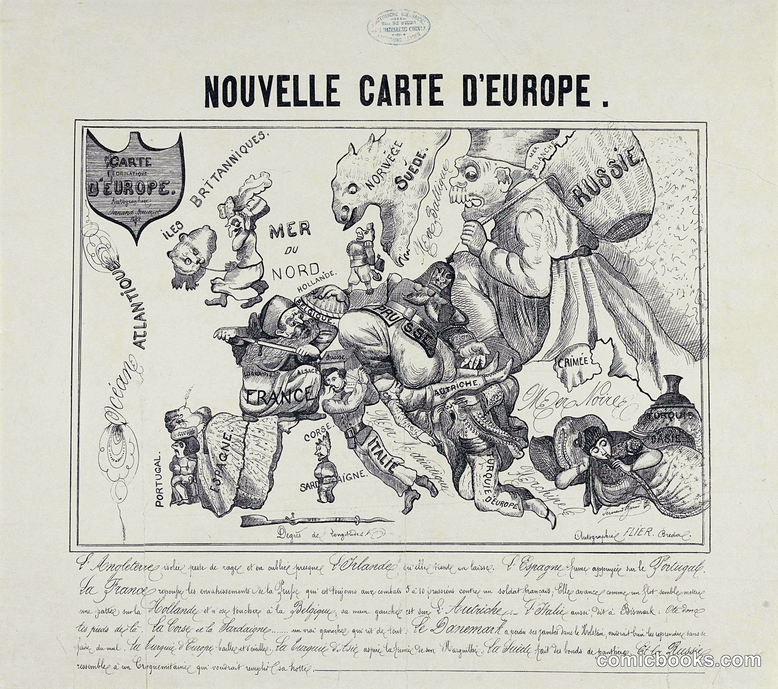 Nouvelle Carte d'Europe