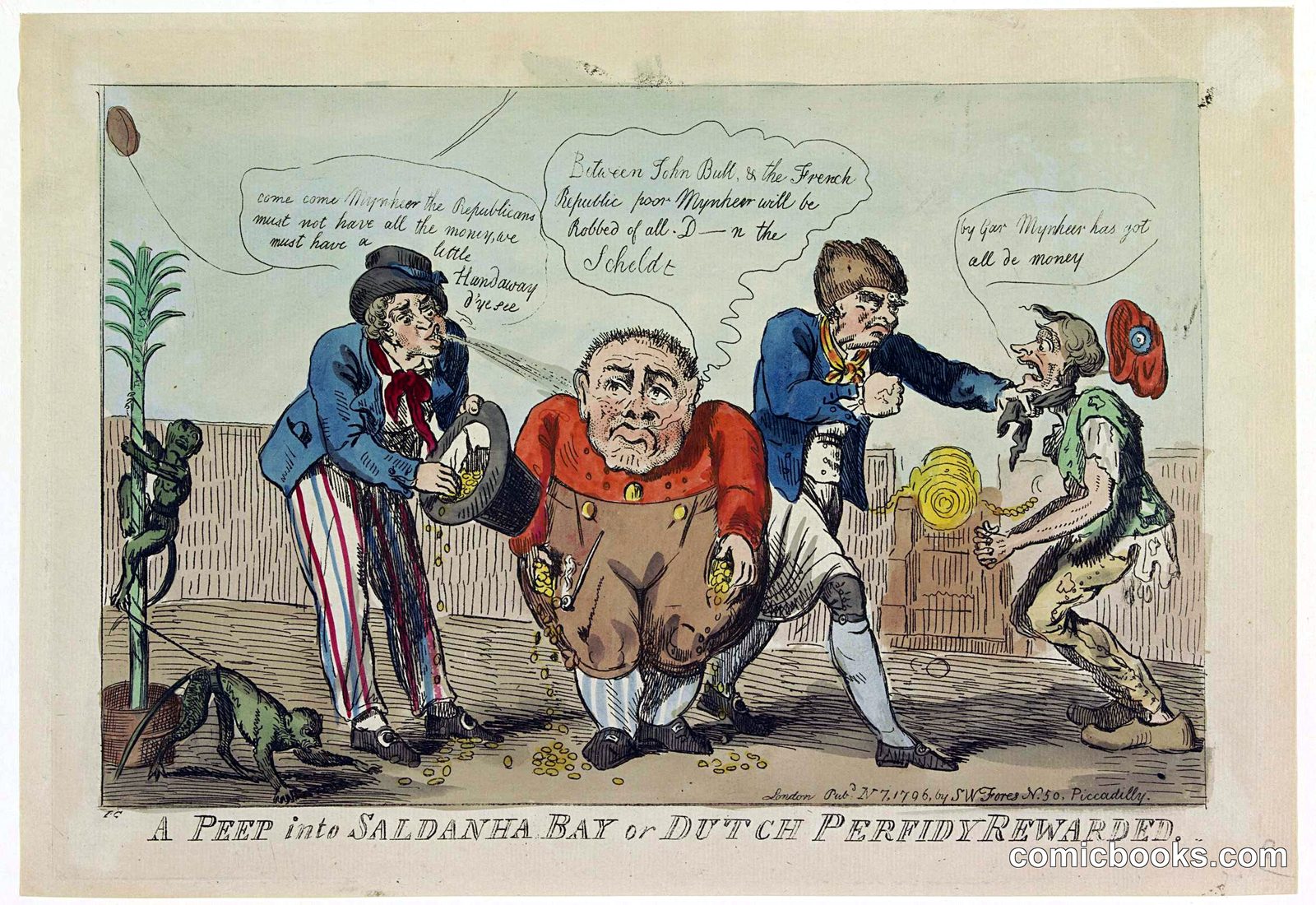A Peep into Saldanha Bay or Dutch Perfidy Rewarded