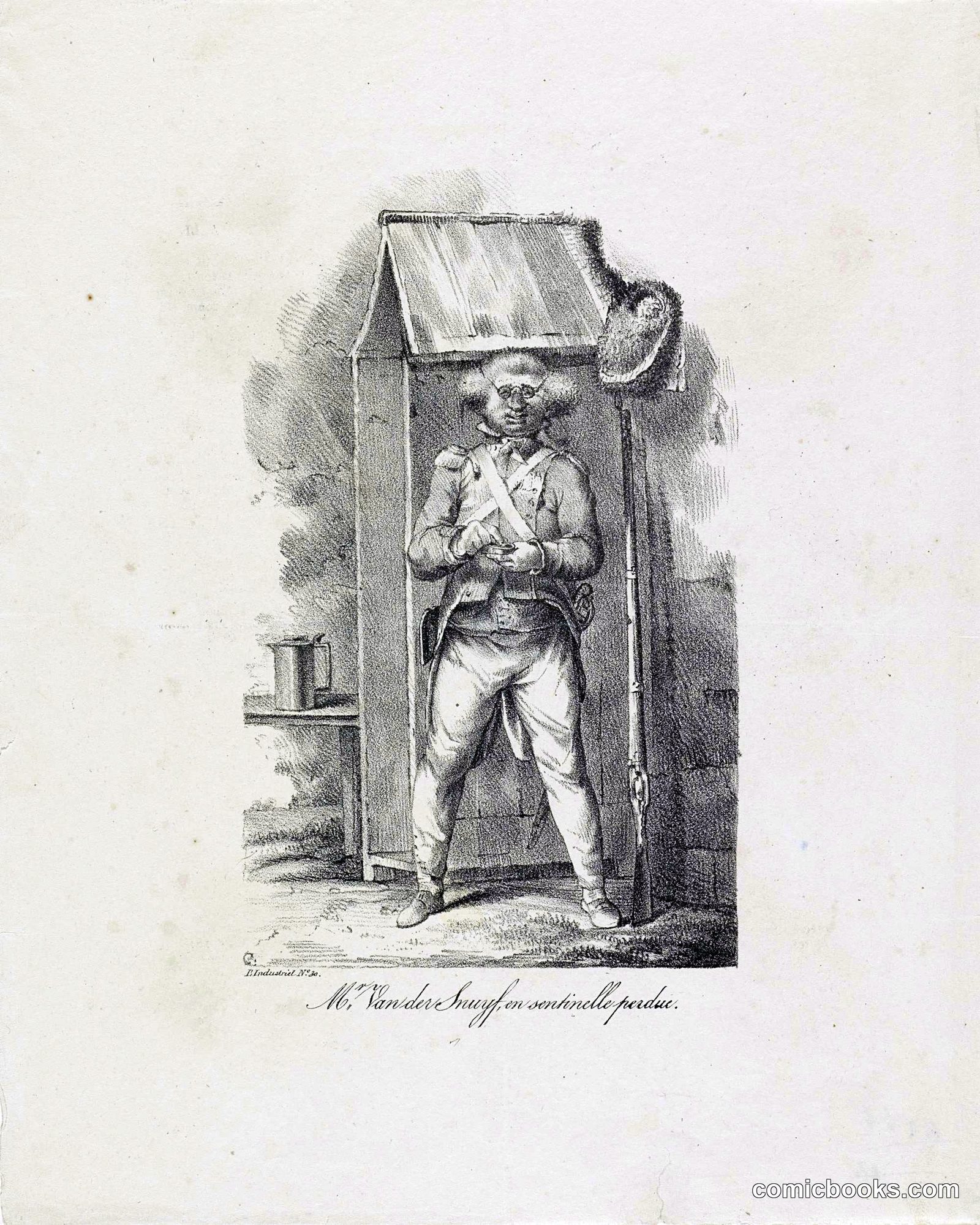Mr. Van der Snuijff on Guard