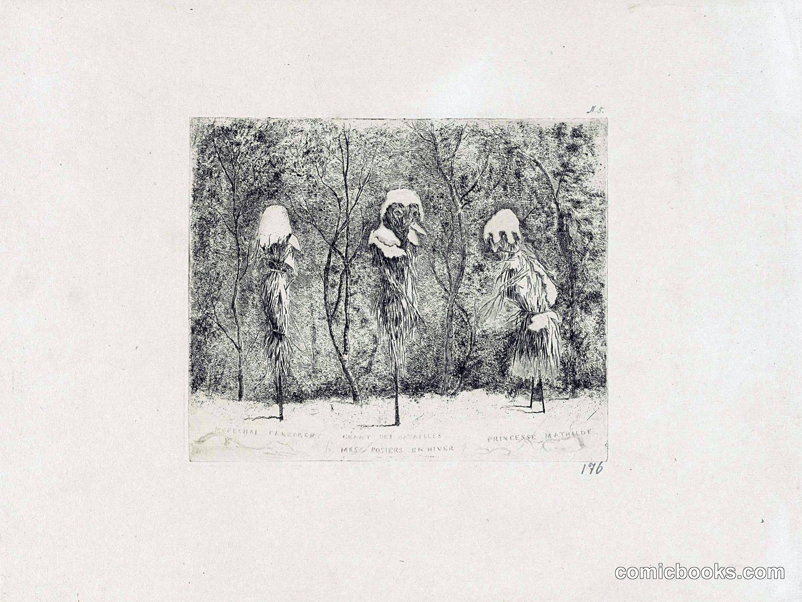 Fantasie-compositie betrekking over de Frans-Duitse oorlog