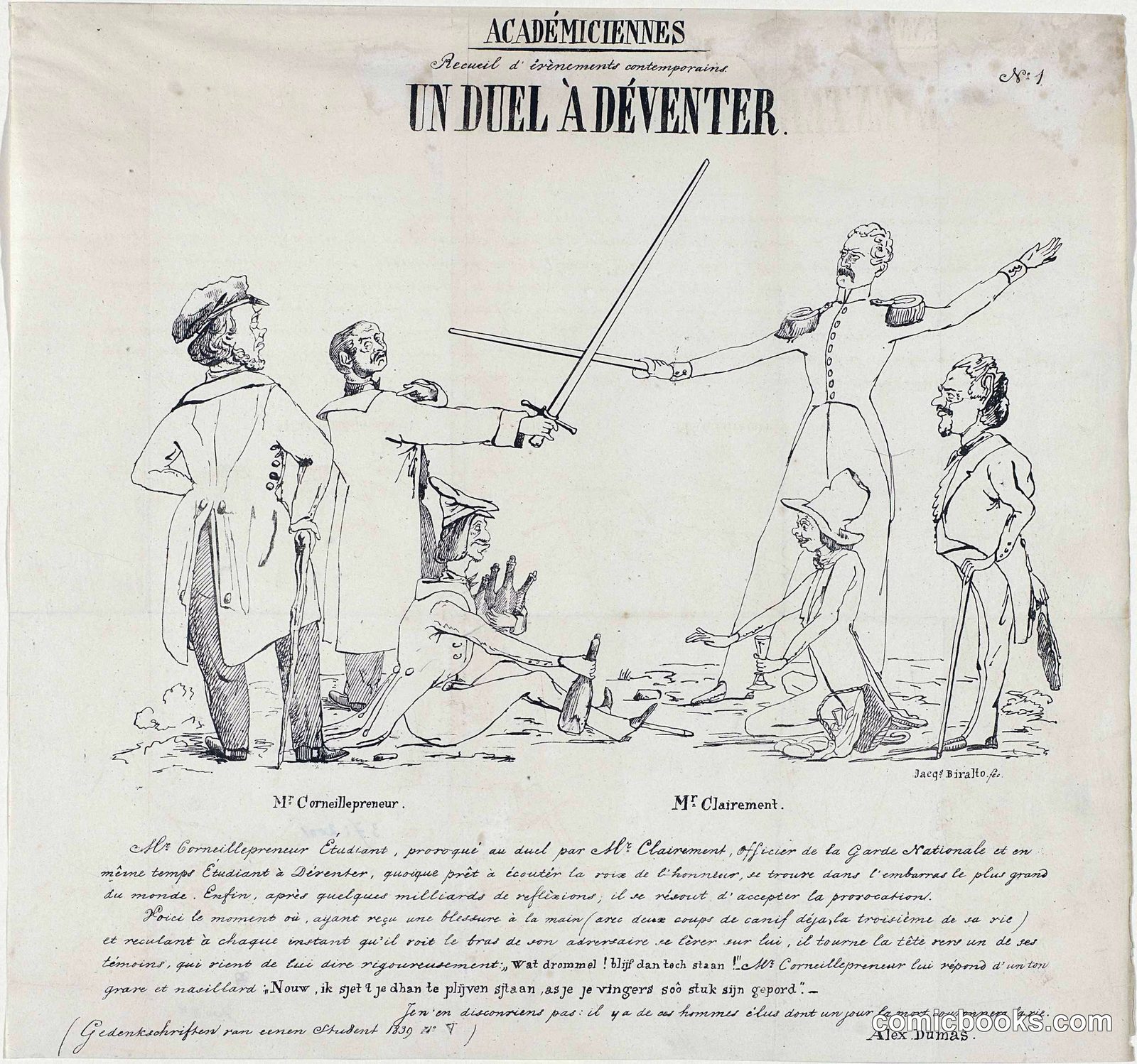 Un Duel à Déventer (A Duel to Avert)