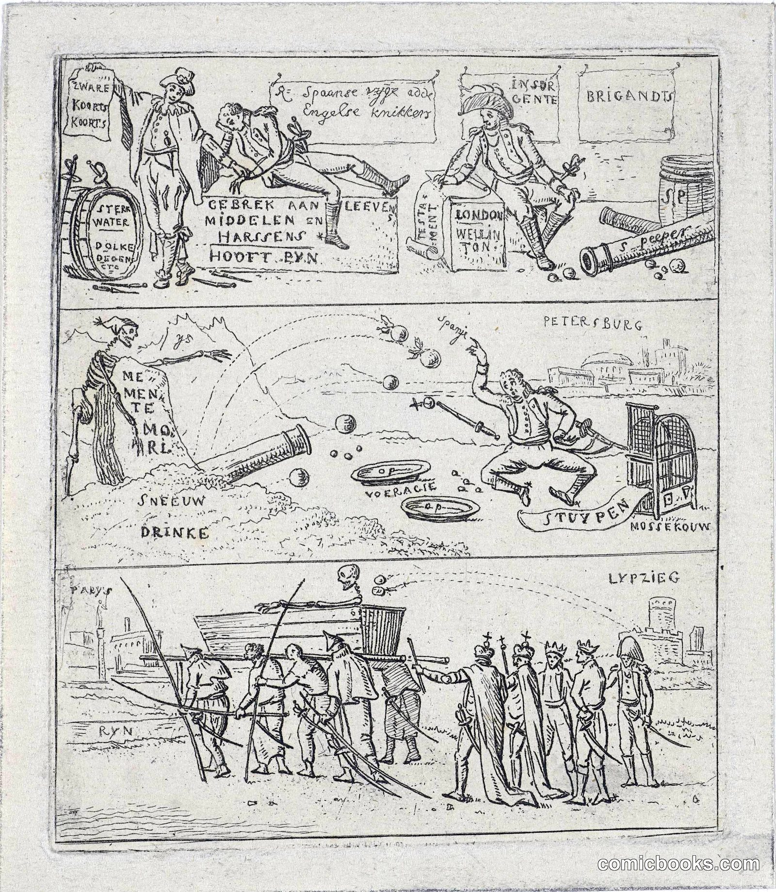 Three Scenes of Military Disaster