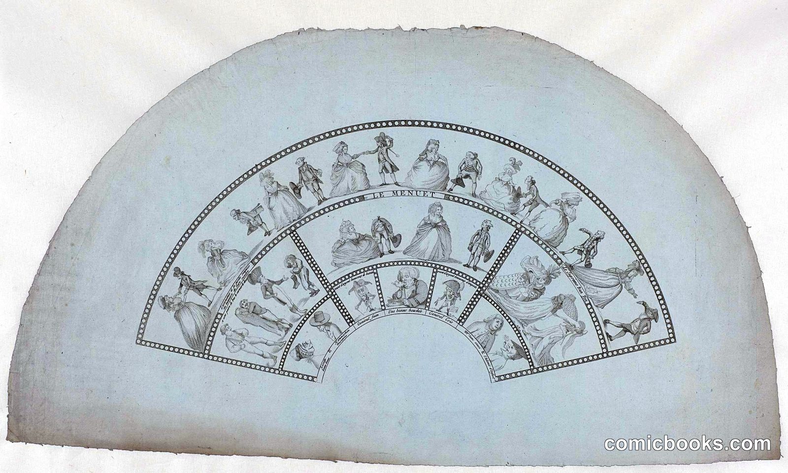 Le Menuet: A Satirical Fan