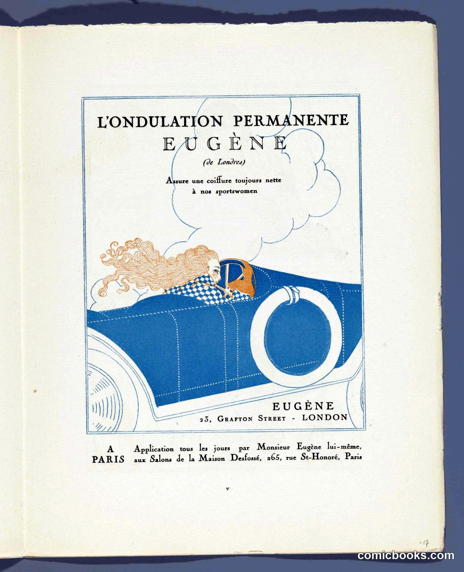 L'Ondulation Permanente Eugène Advertisement