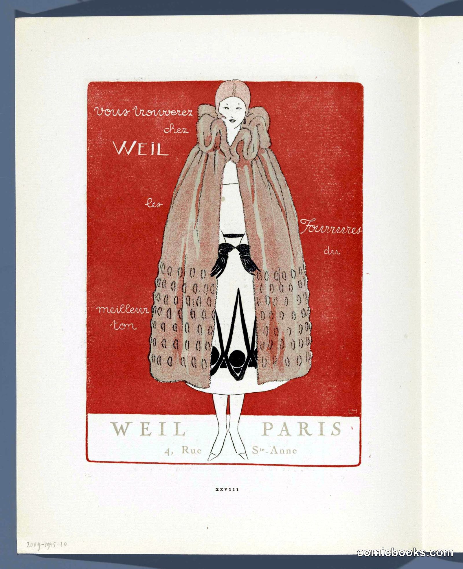Advertisement for Weil Paris