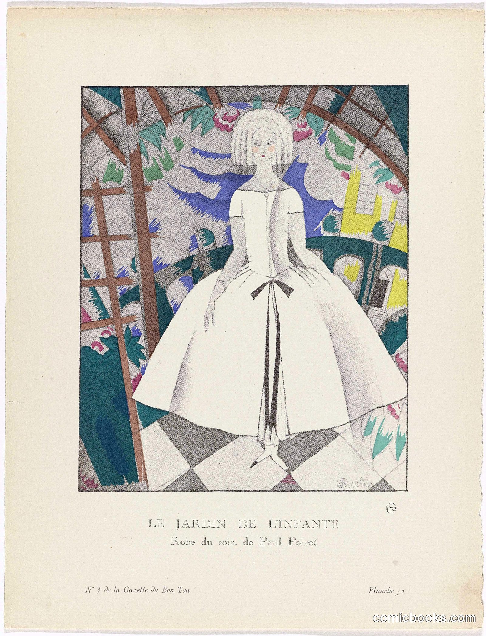 Le Jardin de l'Infante: Evening Dress by Paul Poiret