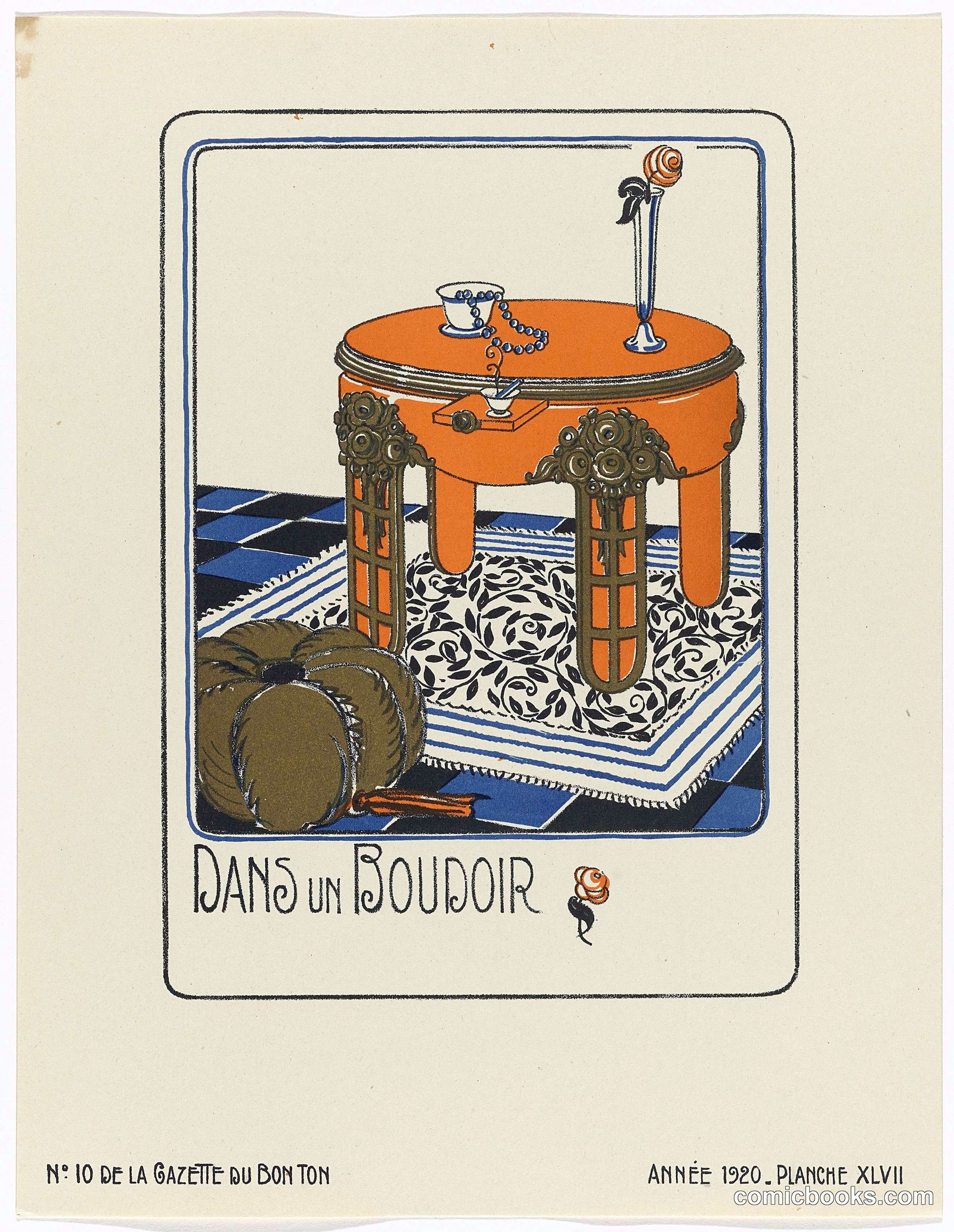 Dans un Boudoir