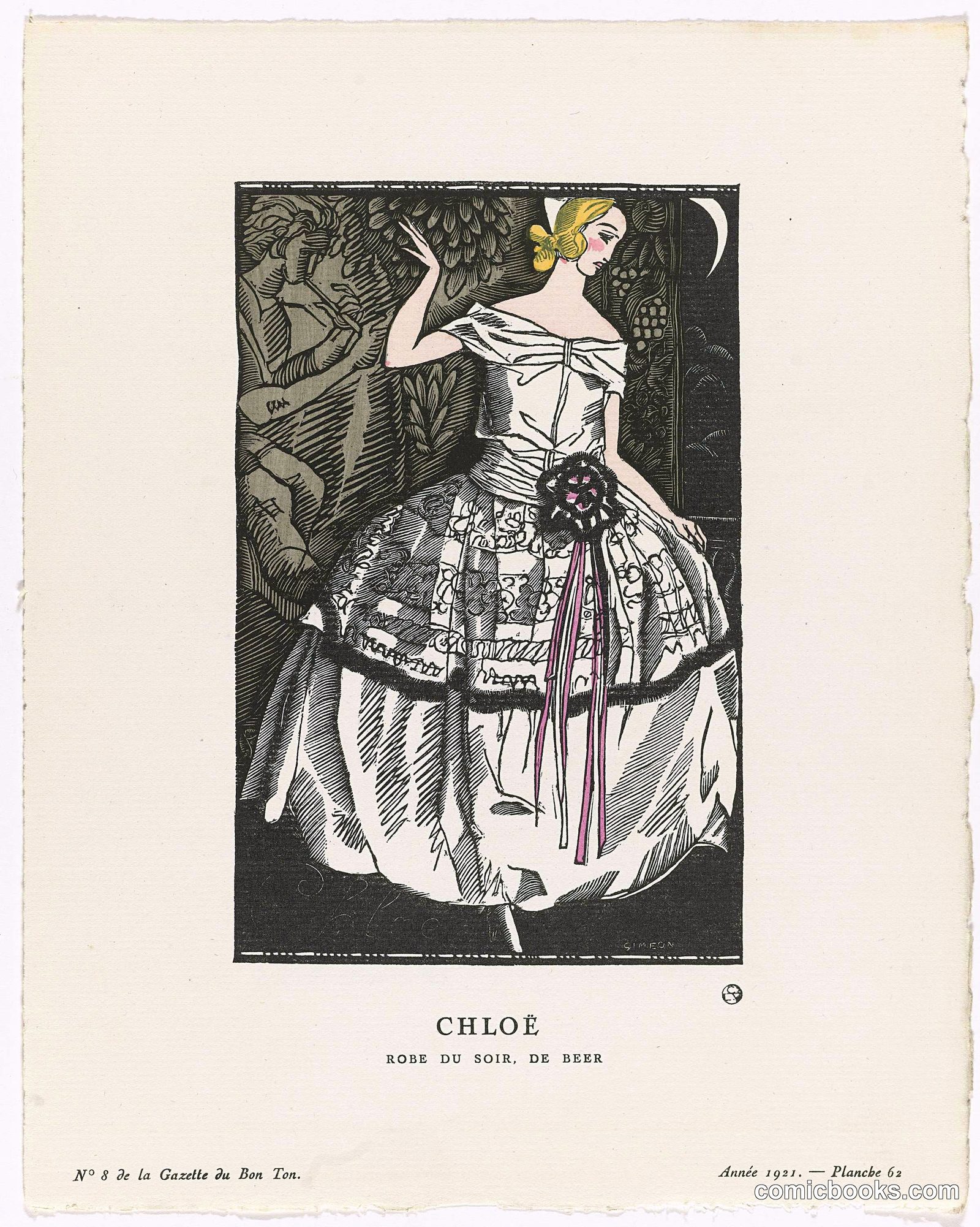 Chloë: Evening Dress by de Beer