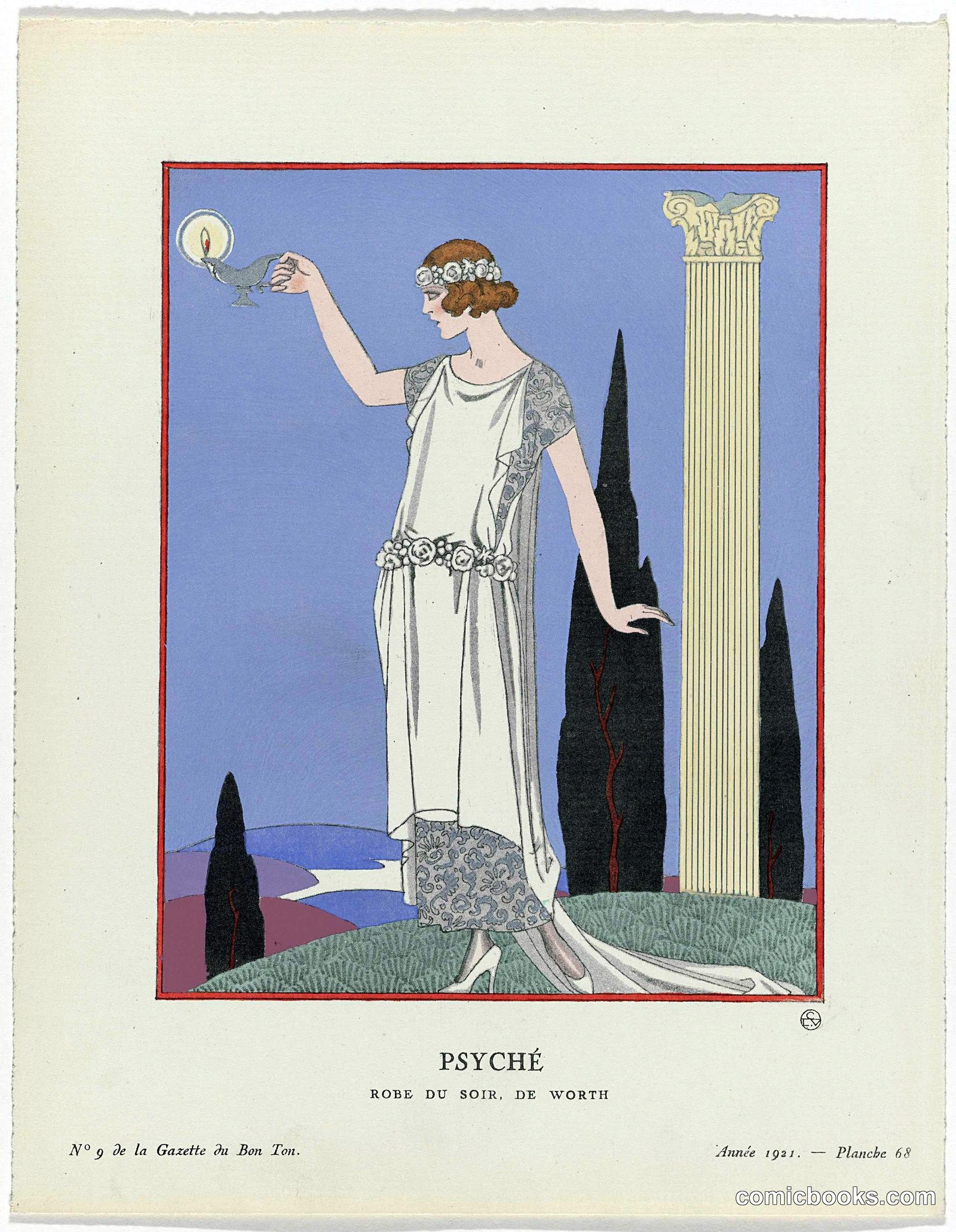 Psyché: Robe du Soir, de Worth